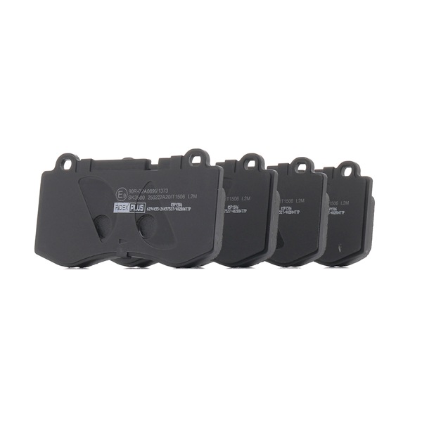 RIDEX PLUS 402B0477P Тормозные колодки дисковые MERCEDES-BENZ S-Klasse Saloon (W221) S 350 CDI 3.0 4-matic (221.080, 221.081) Дизель 211 л.с. 2010