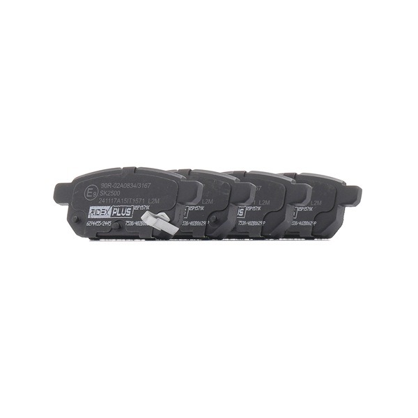RIDEX PLUS 402B0629P Pasticche dei freni SUZUKI Vitara IV SUV (LY) 1.6 VVT AllGrip Benzina 126 CV 2019 prezzo