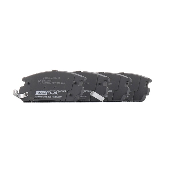 RIDEX PLUS 402B0269P Bromsbeläggsats Captiva (C100, C140) 3.0 4WD Bensin 258 hk 2010 pris
