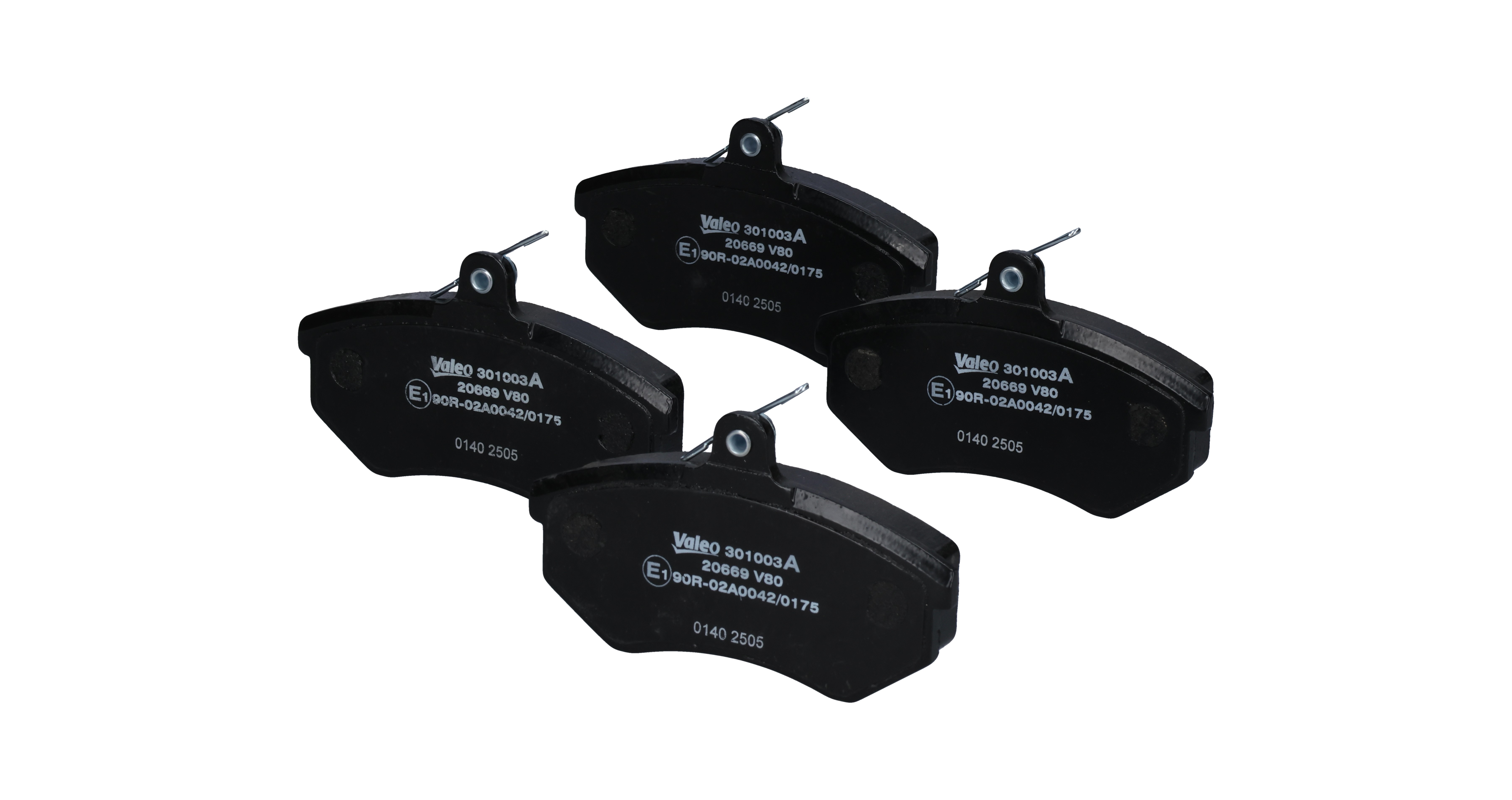 VALEO 301003A Takajarrupalat ja etujarrupalat Coupe B3 (89, 8B) 2.0 Bensiini 112 hv 1990