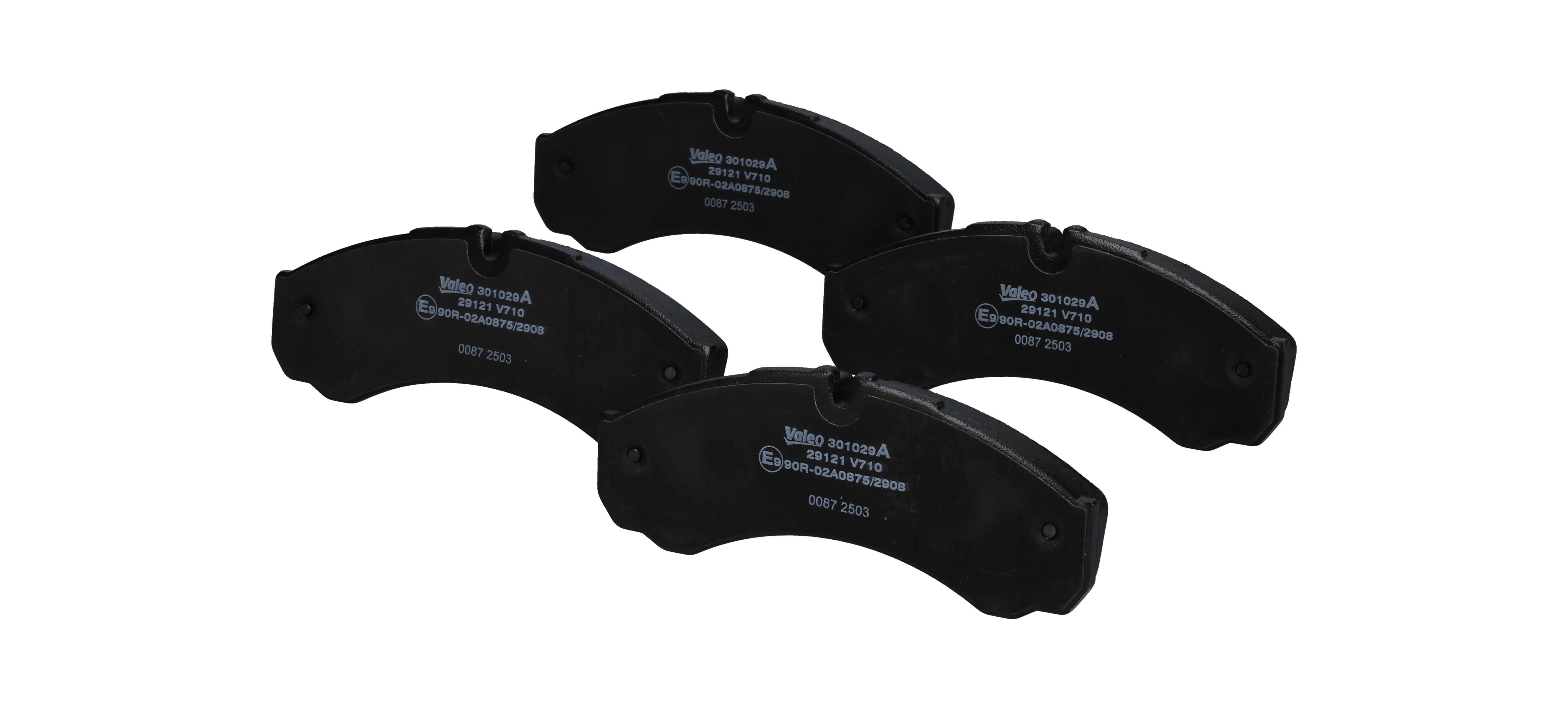 2997702 OE VALEO Stabdžių kaladėlės 301029A
