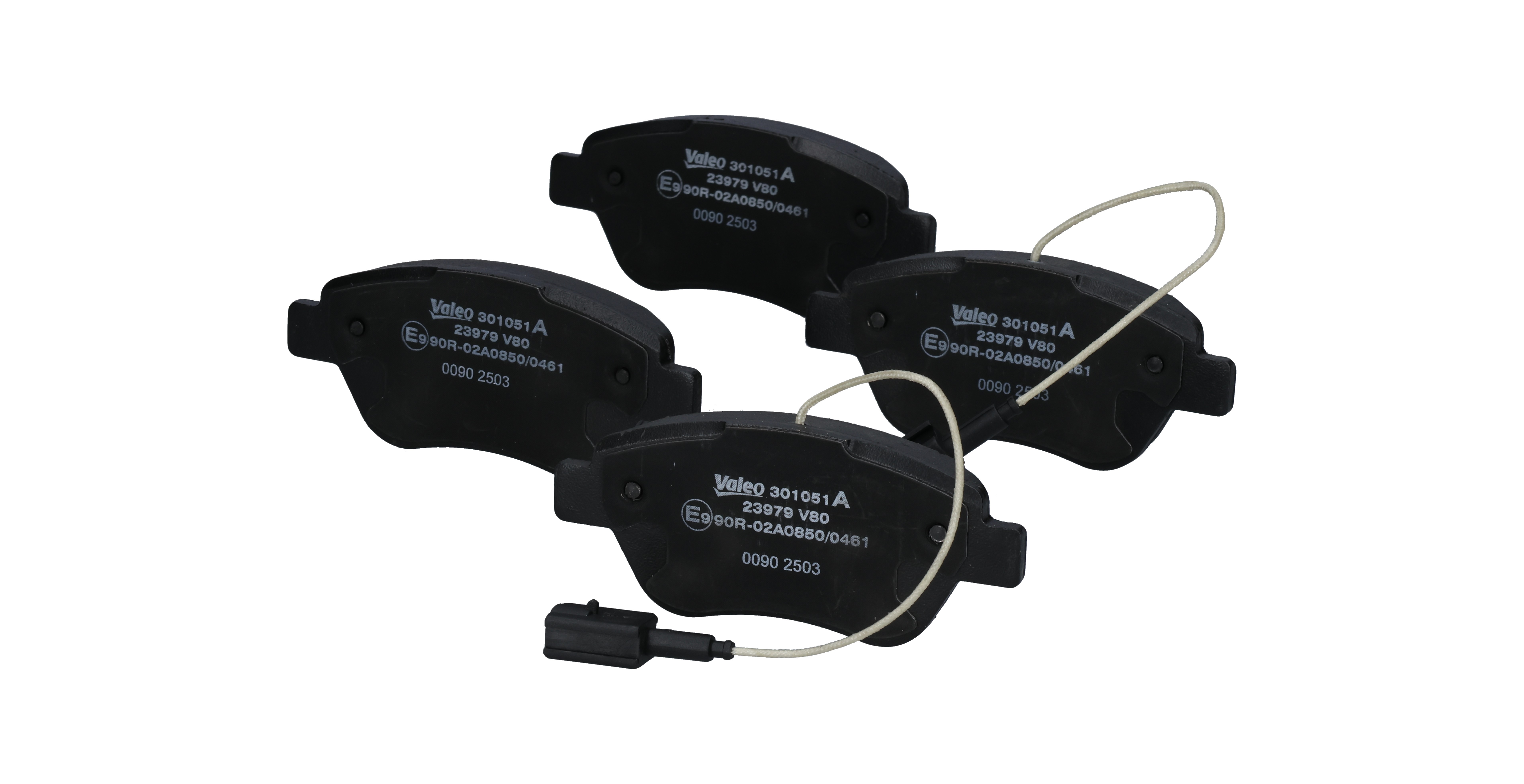 VALEO 301051A Bremsklötze FIAT Punto III Schrägheck (199) 1.2 (199AYL1A, 199BYL1A) Benzin 67 PS 2021