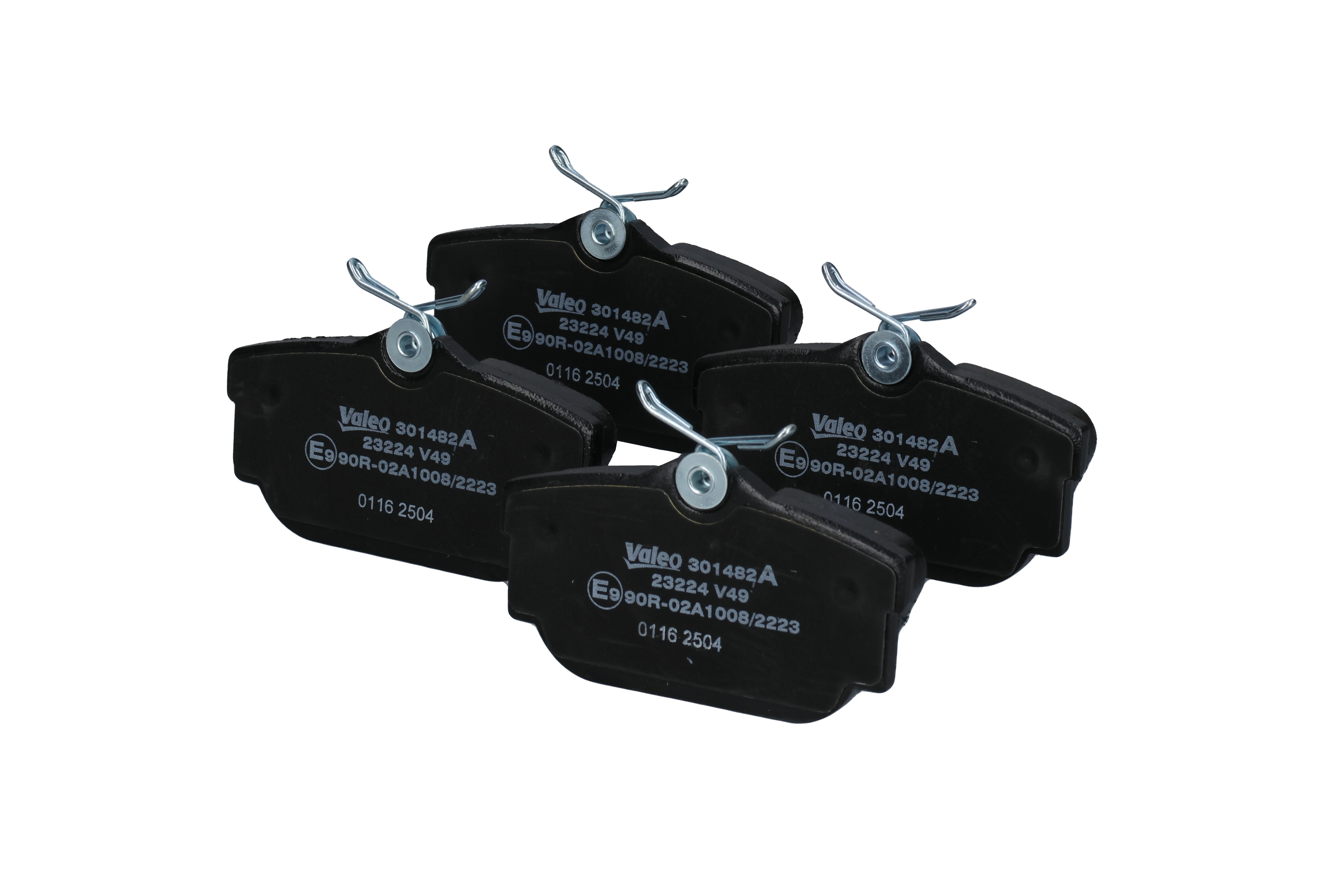 VALEO 7D0698451A Jarrupalat, levyjarru 301482A