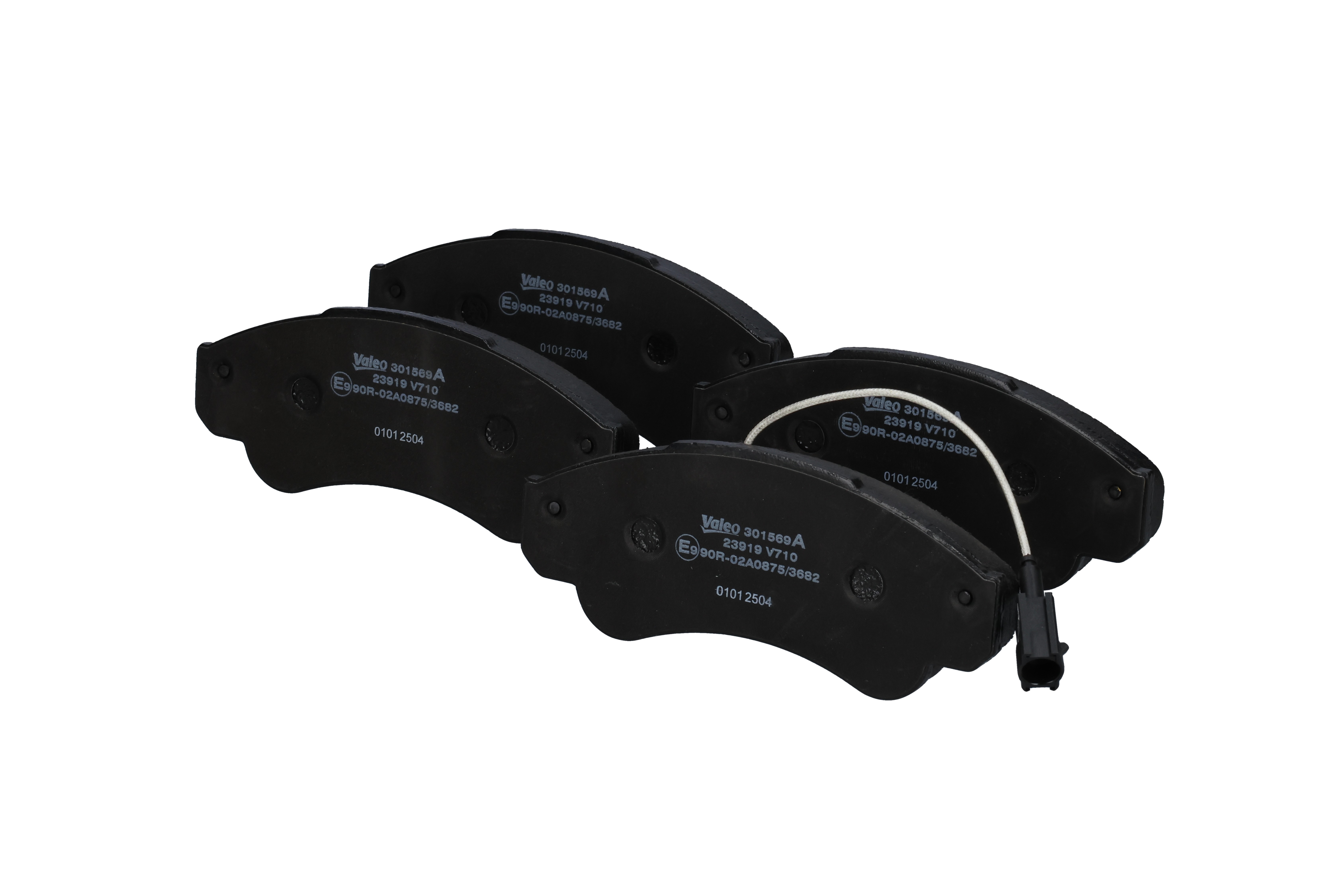 71770070 OE VALEO Pastilhas de travão 301569A