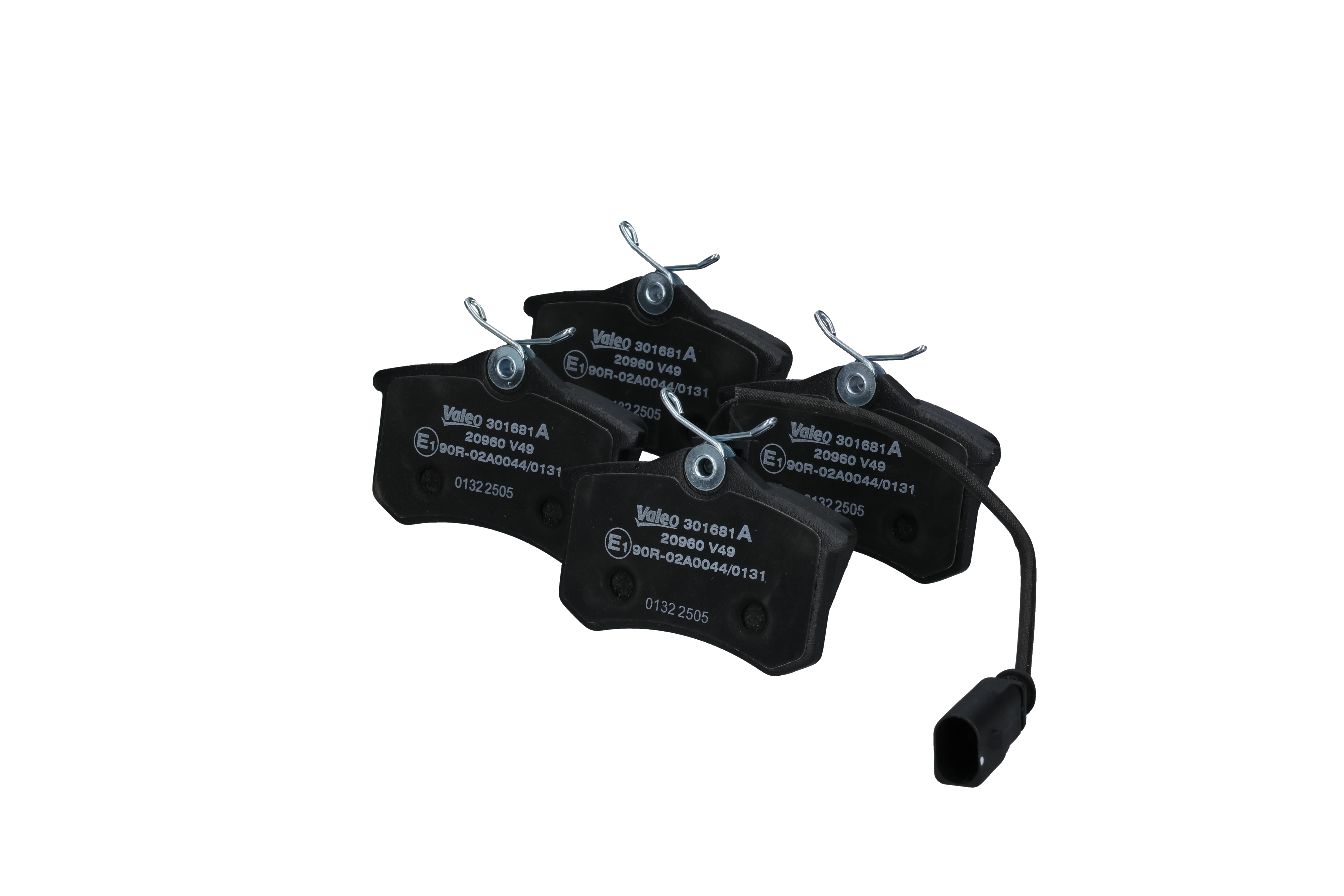 Juego de pastillas de freno 5M212M008BB VALEO 301681A