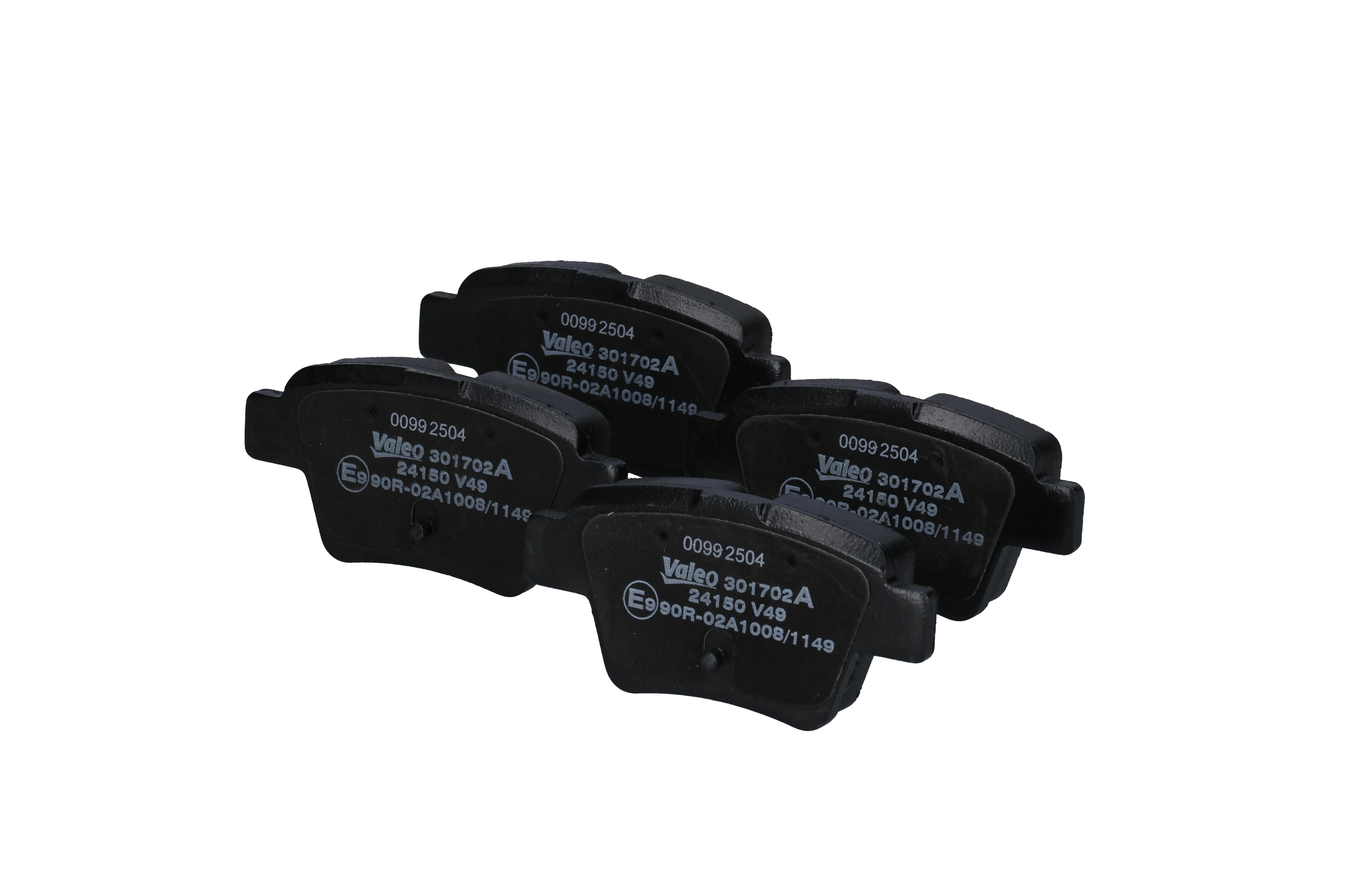 425398 OE VALEO Kit pastiglie freni 301702A