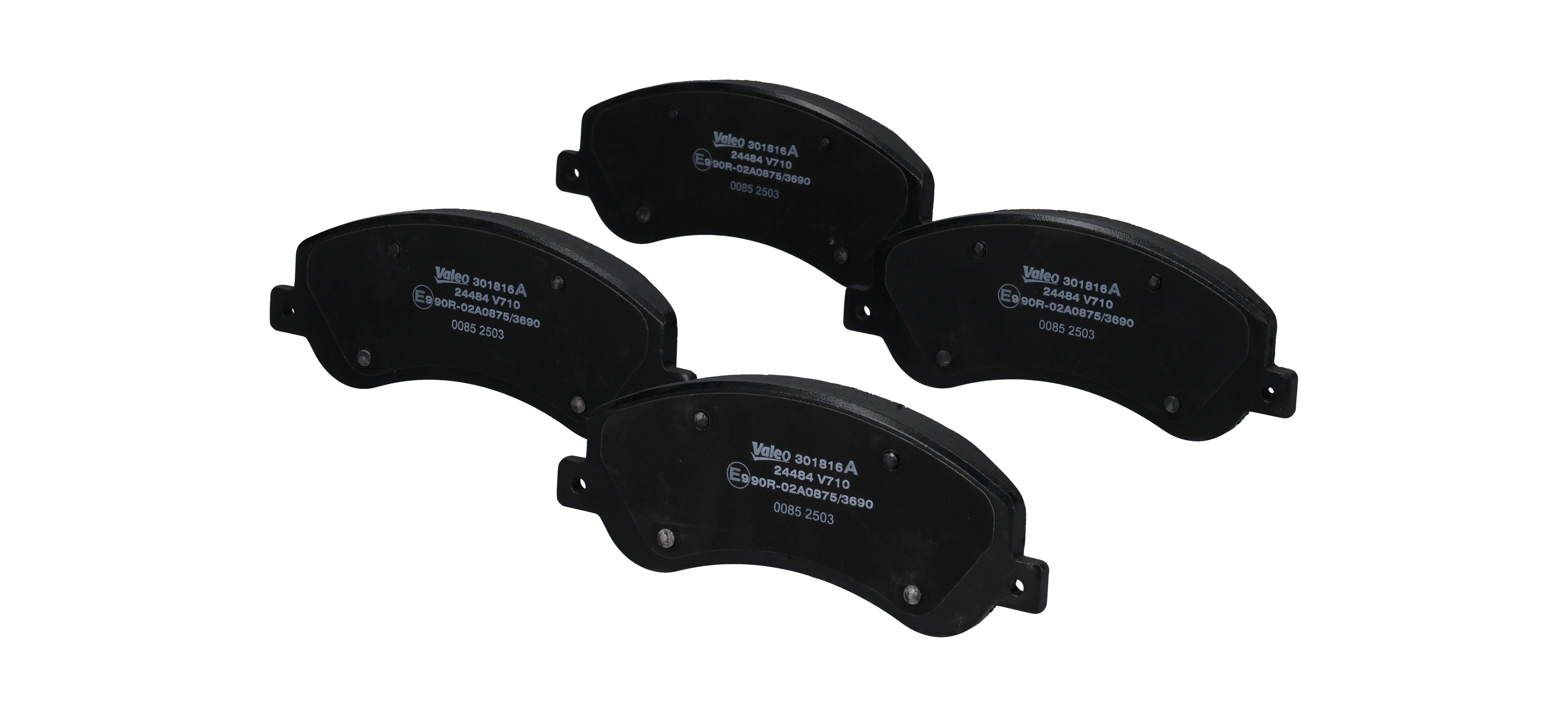 6C112K021AD OE VALEO Brake pad set 301816A