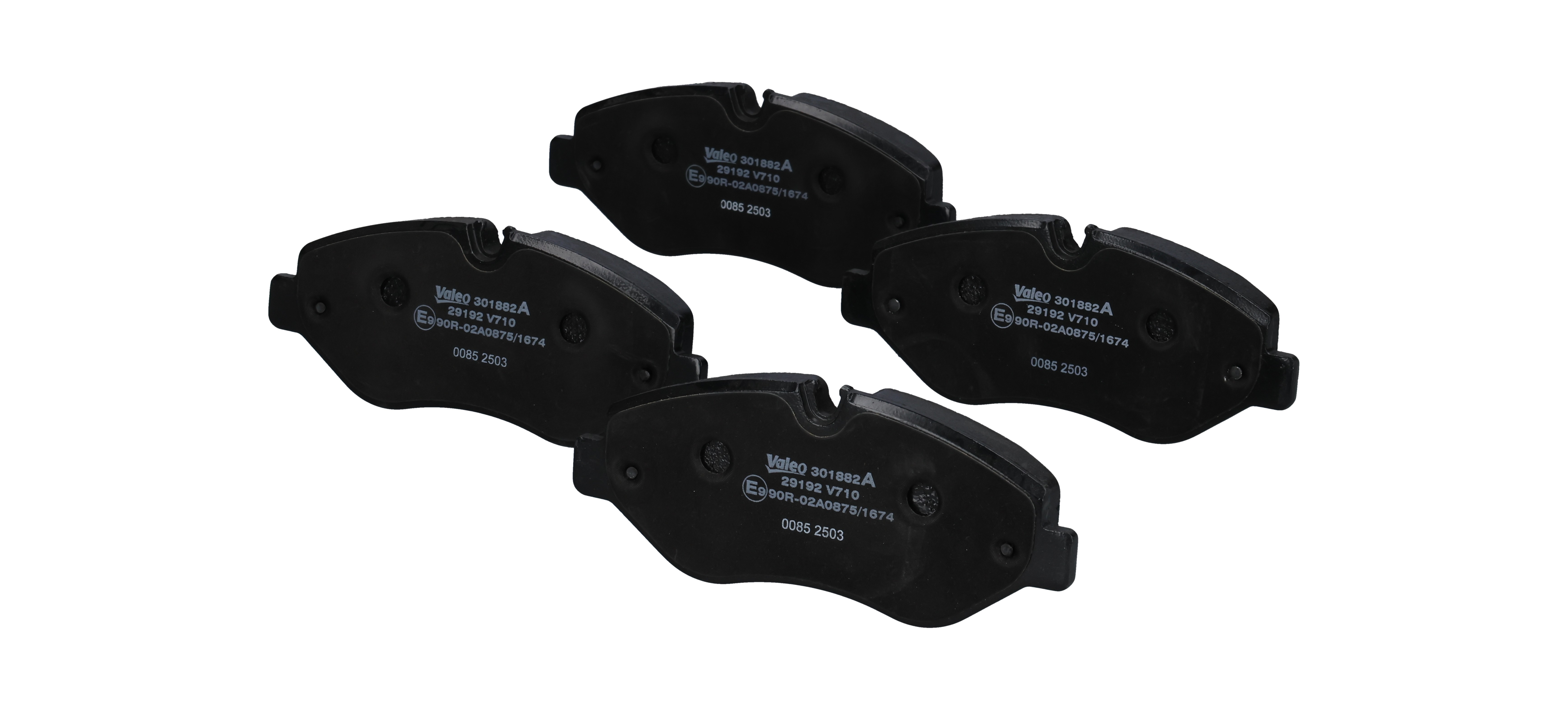 A9064212100 OE VALEO Bremsbeläge 301882A