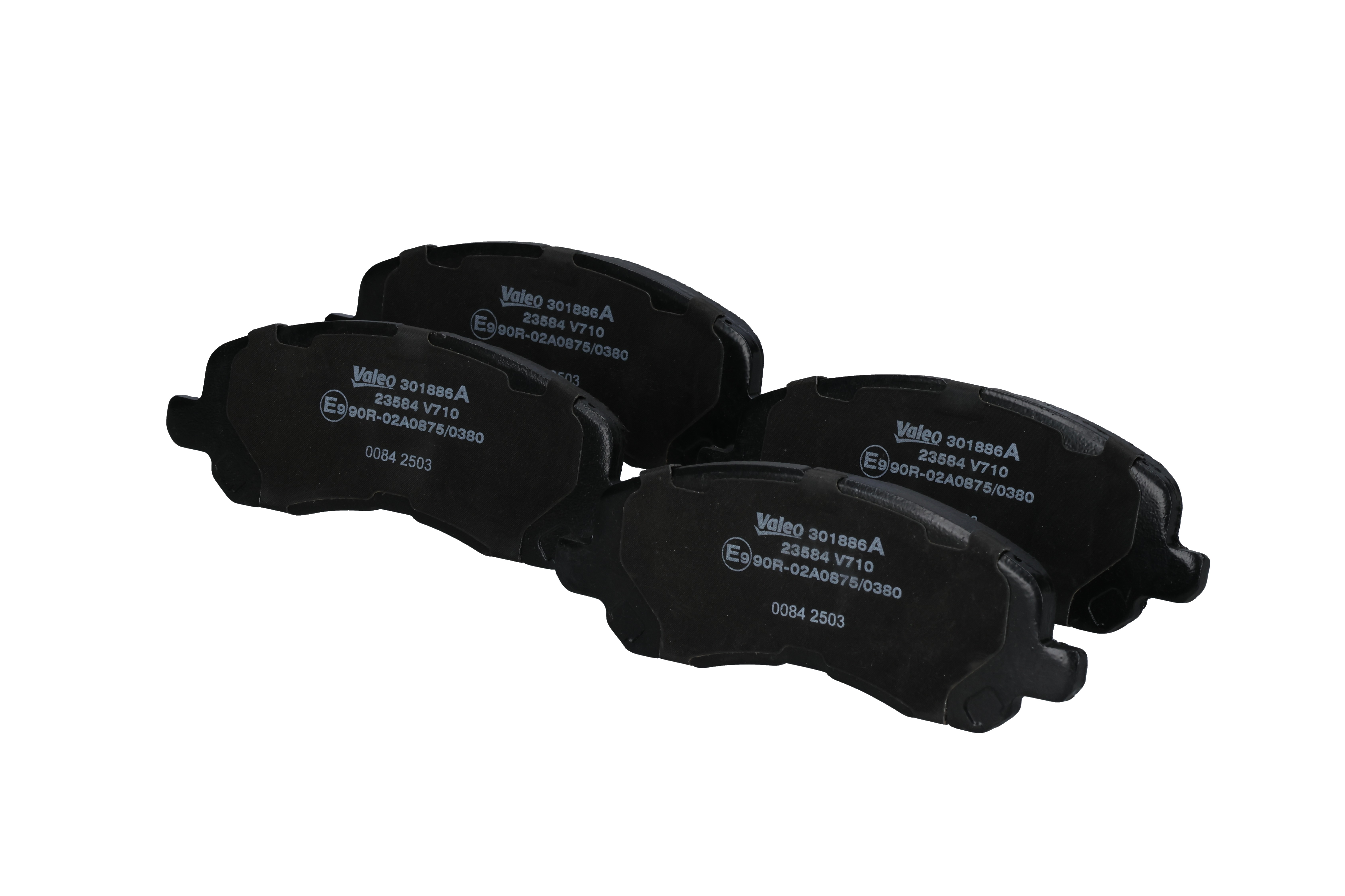 4605A557 OE VALEO Bremsbeläge 301886A