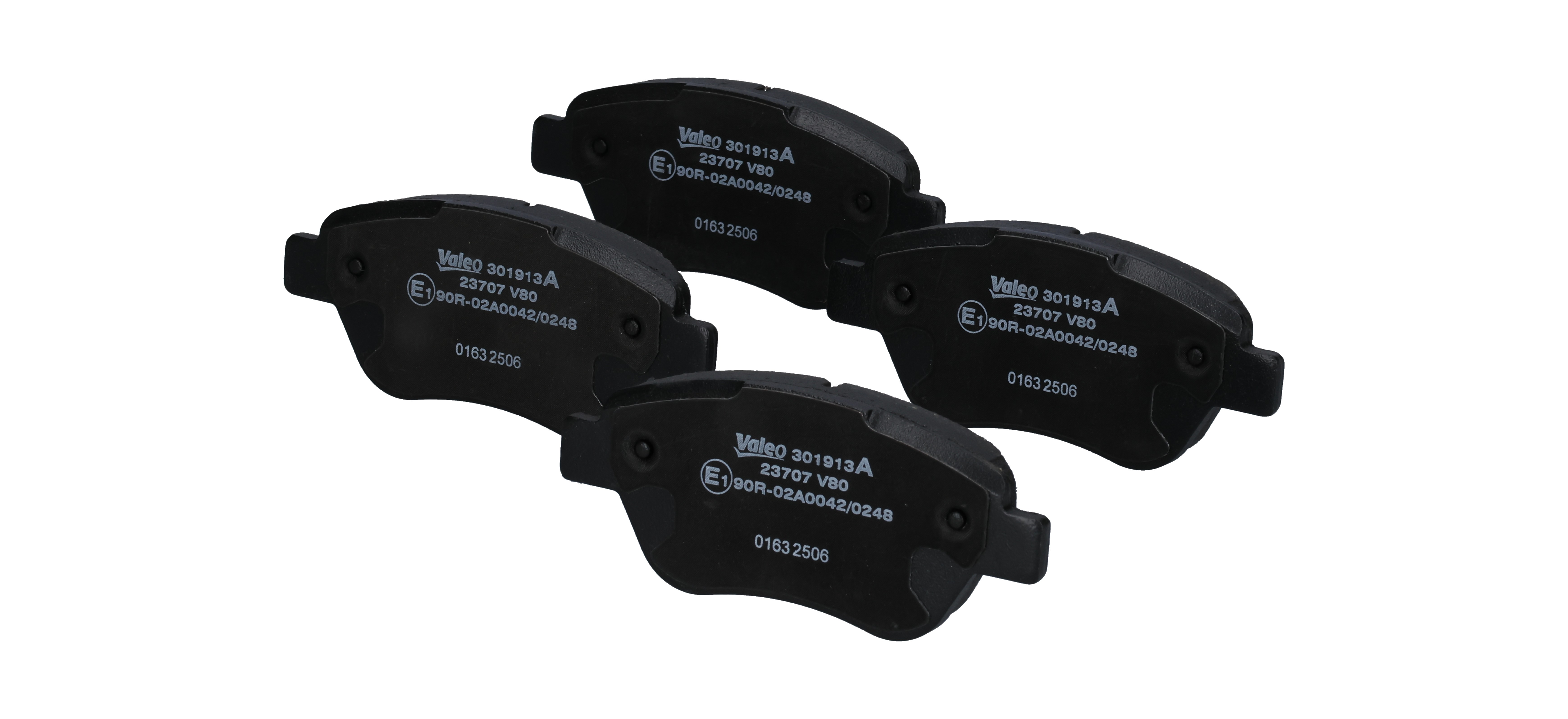 VALEO 77362179 Jarrupalat, levyjarru 301913A