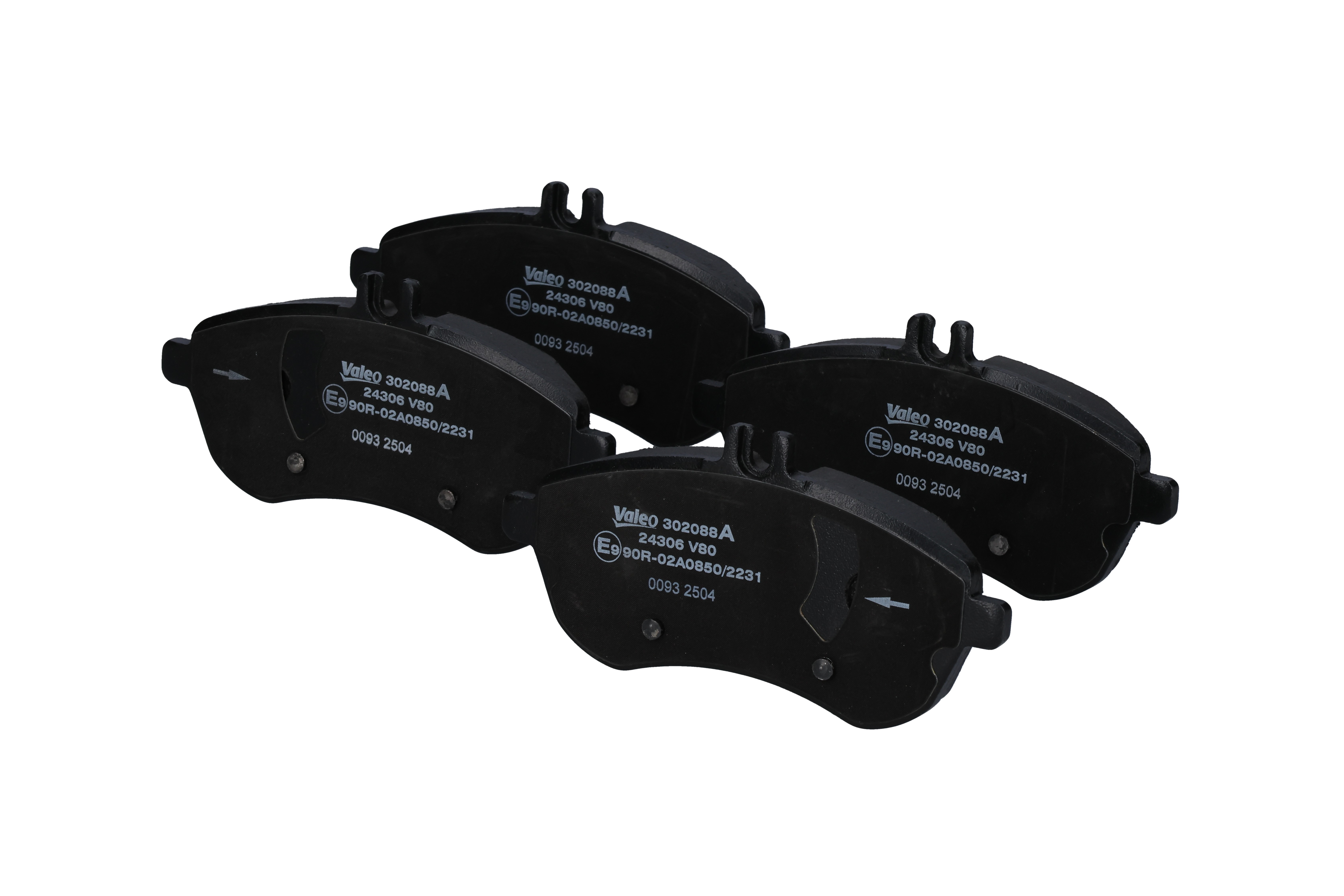 0064207120 OE VALEO Plaquettes de frein 302088A