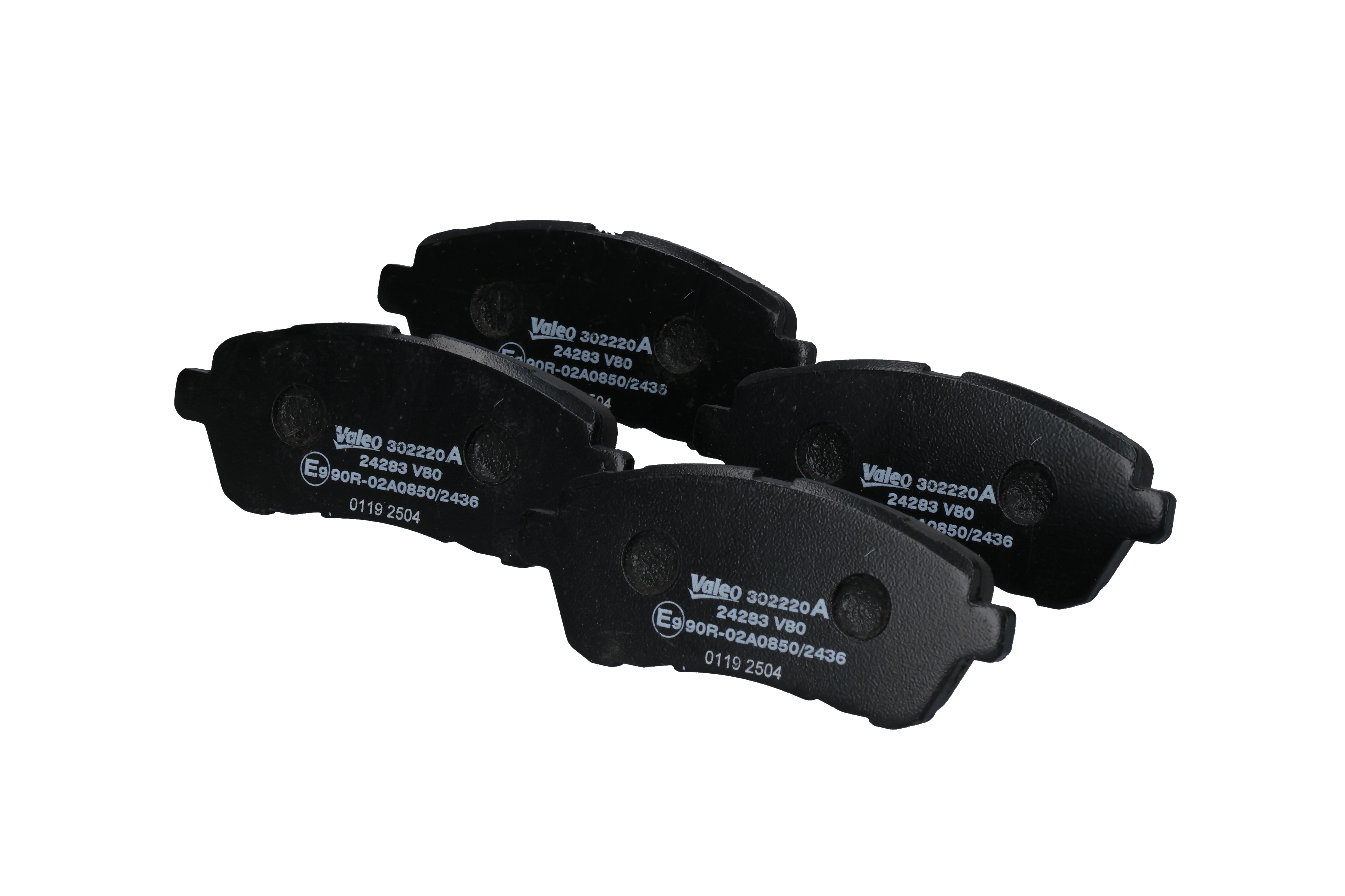 VALEO 302220A Bremsbeläge FORD TRANSIT Bus (FD_ _, FB_ _, FS_ _, FZ_ _, FC_ _) 2.4 DI RWD (F_B_, F_C_, F_A_) Diesel 120 PS 2003