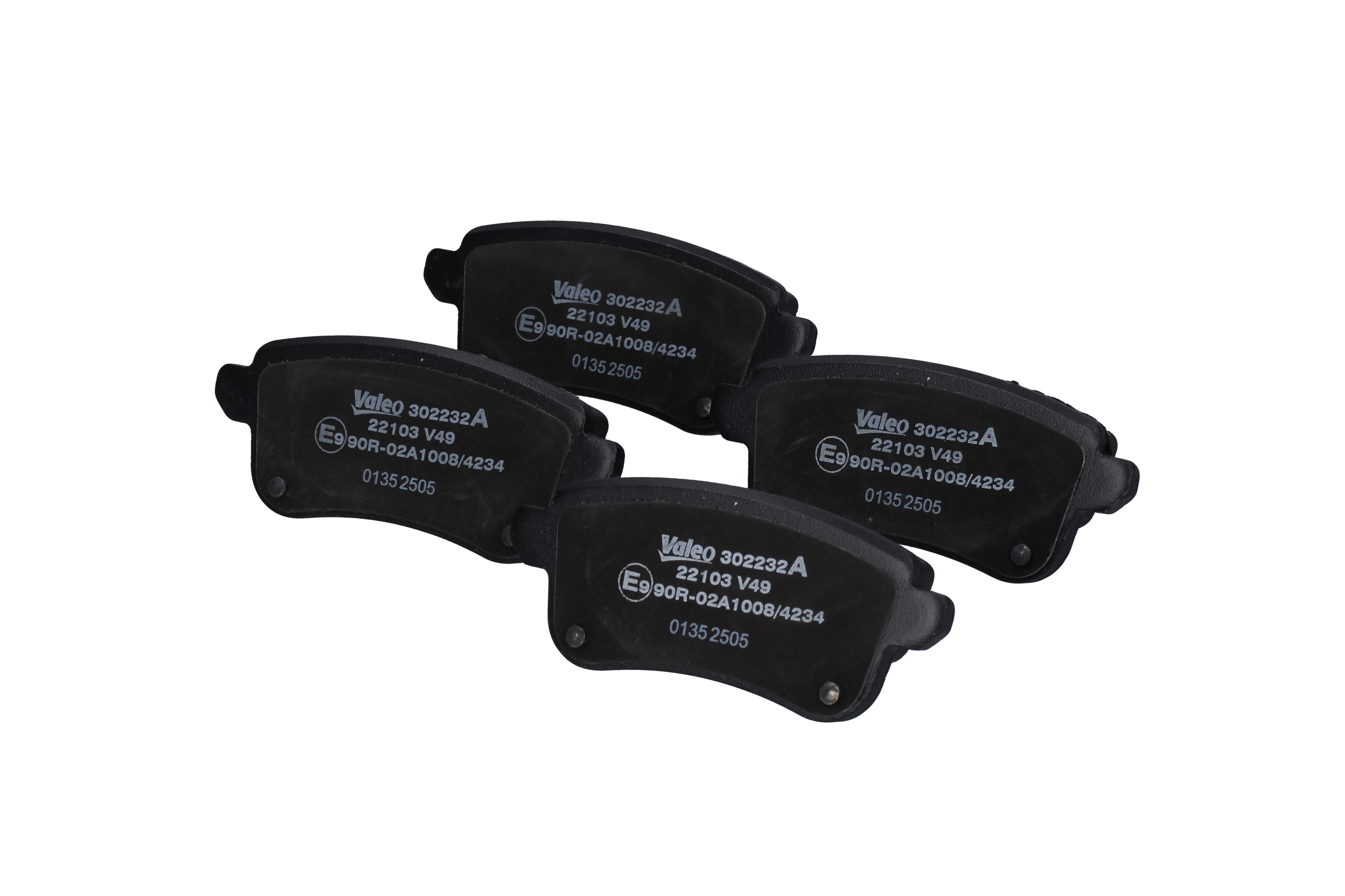 VALEO 440608061R Jarrupalat, levyjarru 302232A