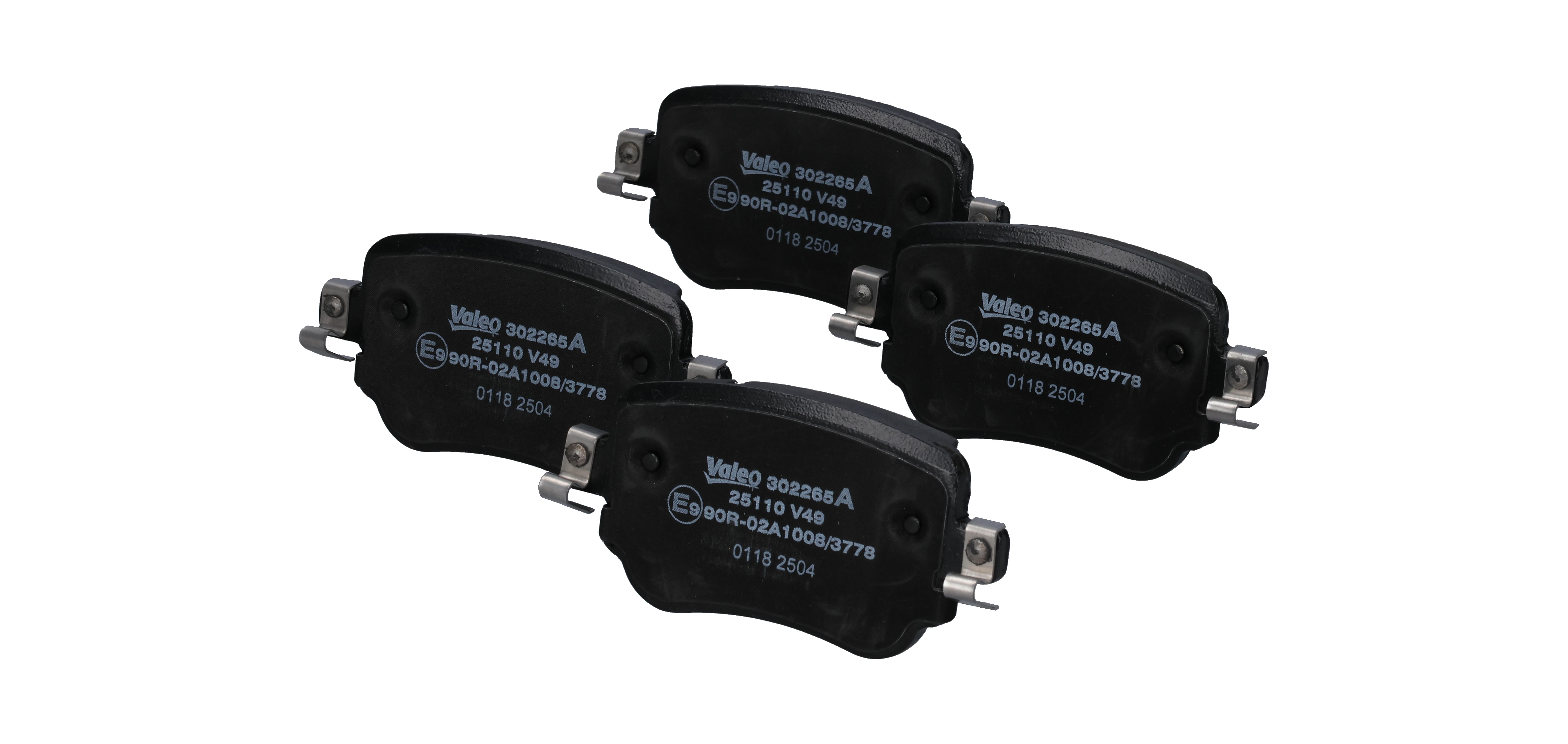 VALEO 5Q0698451F Jarrupalat, levyjarru 302265A