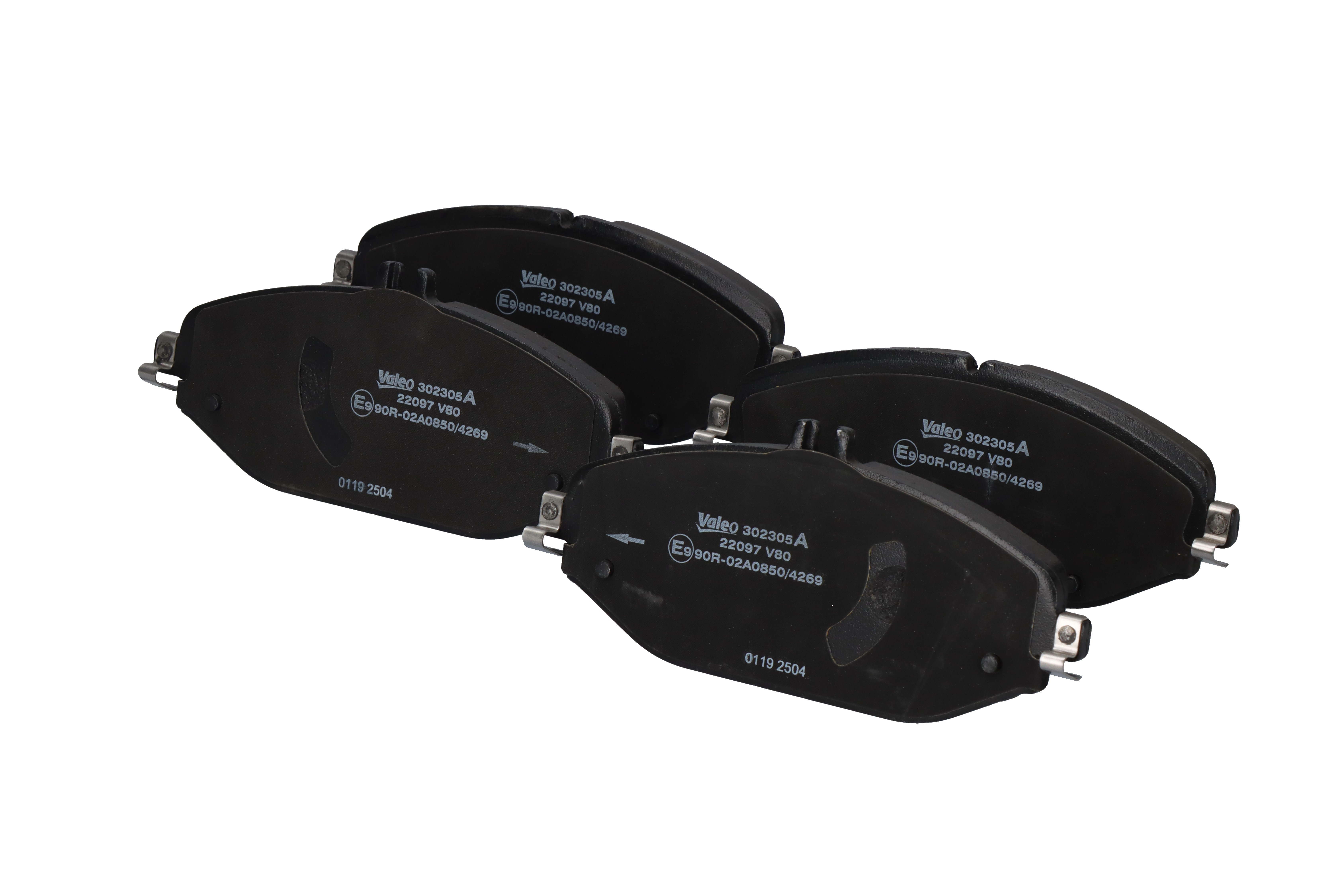 0004209103 OE VALEO Stabdžių kaladėlės 302305A
