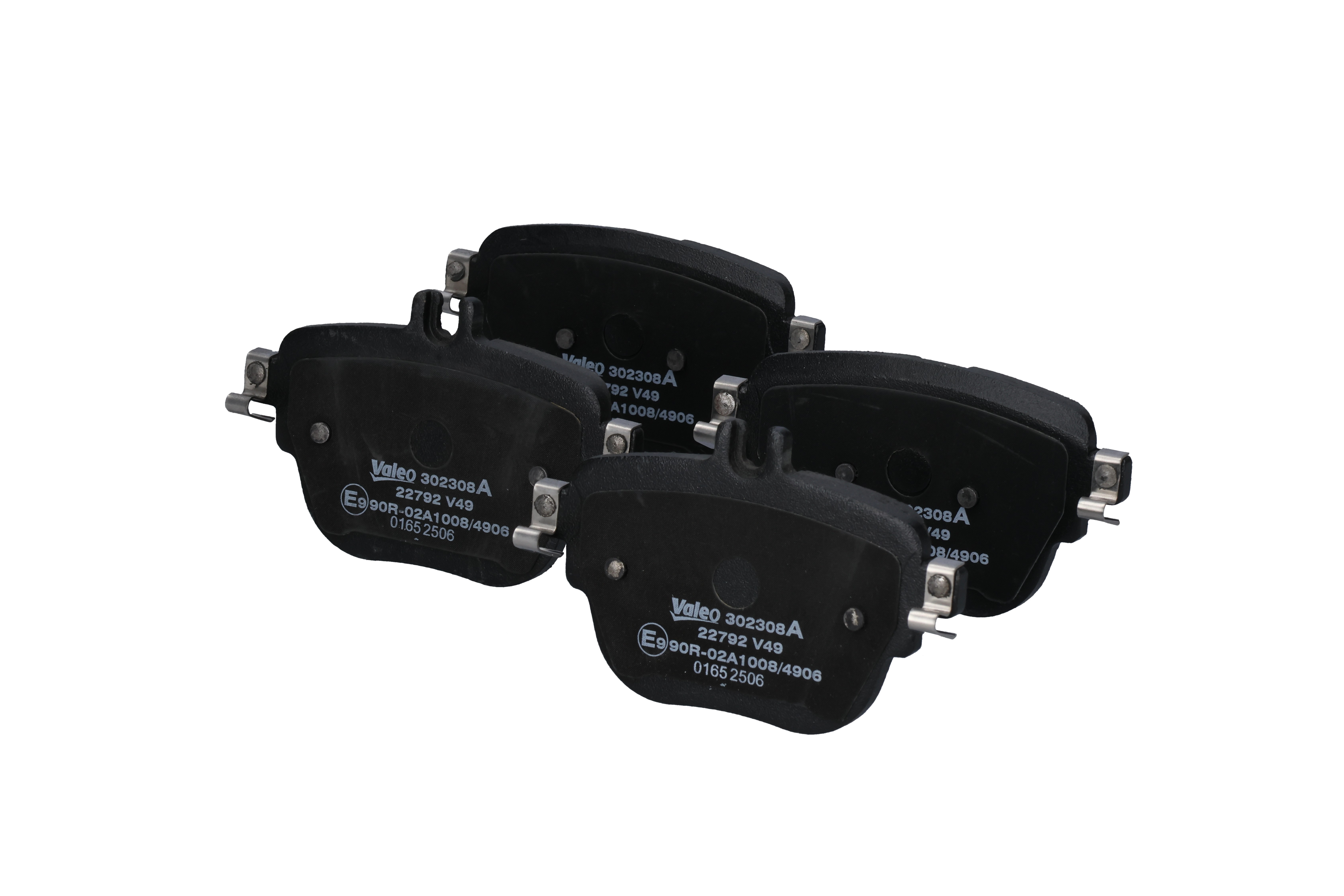 VALEO 302308A Bromsbeläggsats MERCEDES-BENZ E-klass Sedan (W213) E 350 d 3.0 4-matic (213.034) Diesel 258 hk 2018 pris