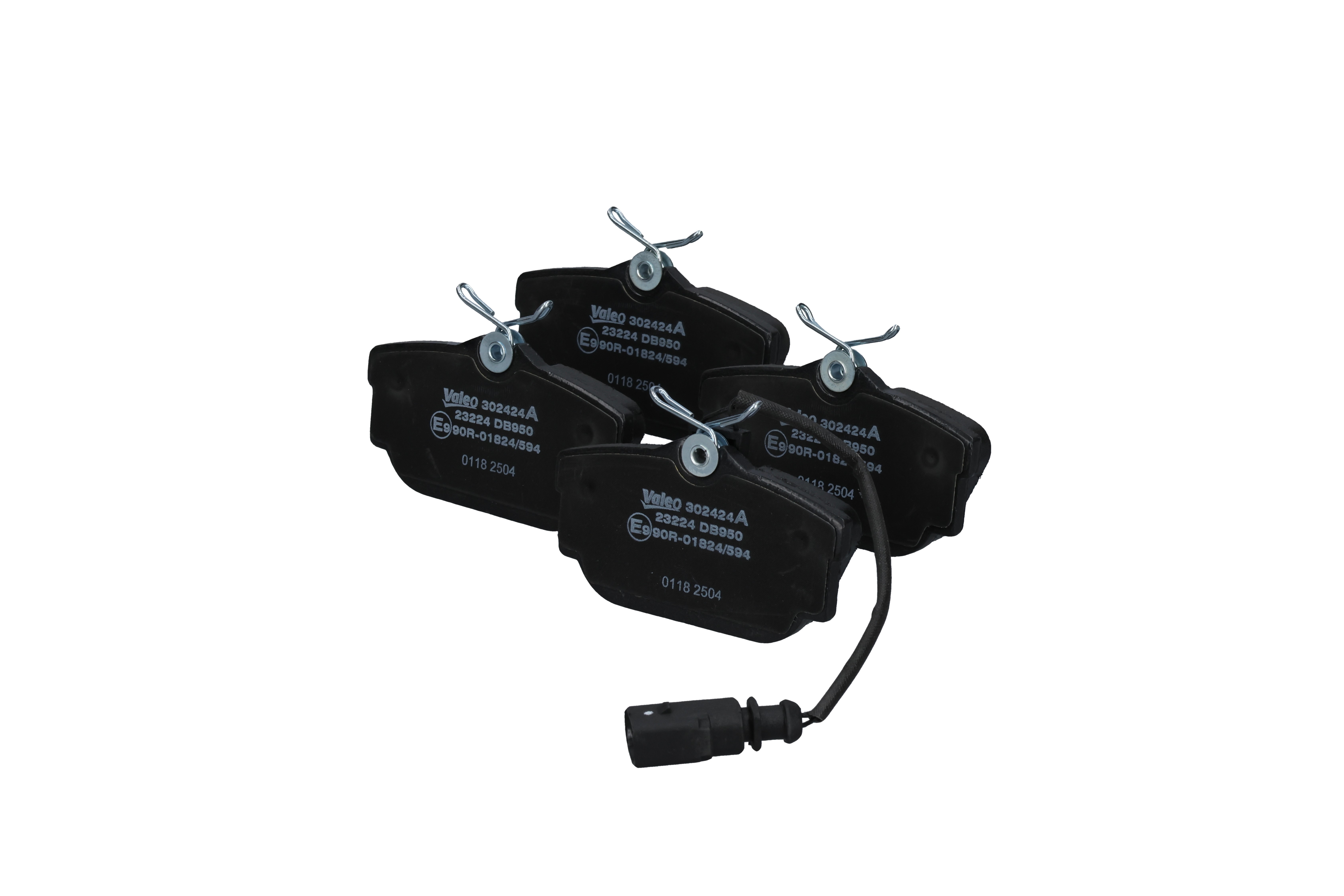 7D0698451C OE VALEO Brake pad set 302424A