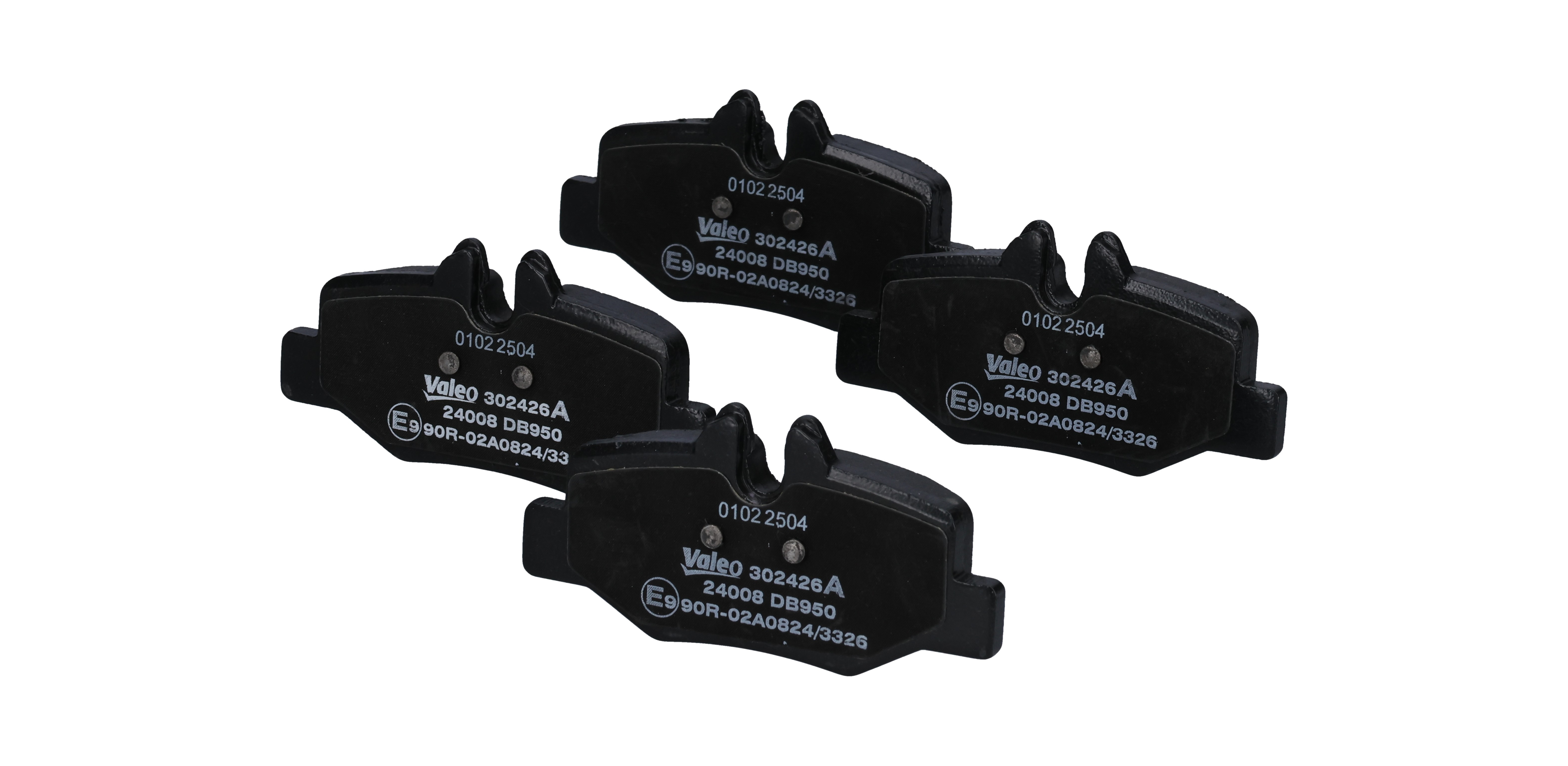 4216210 OE VALEO Pastilhas de travão 302426A