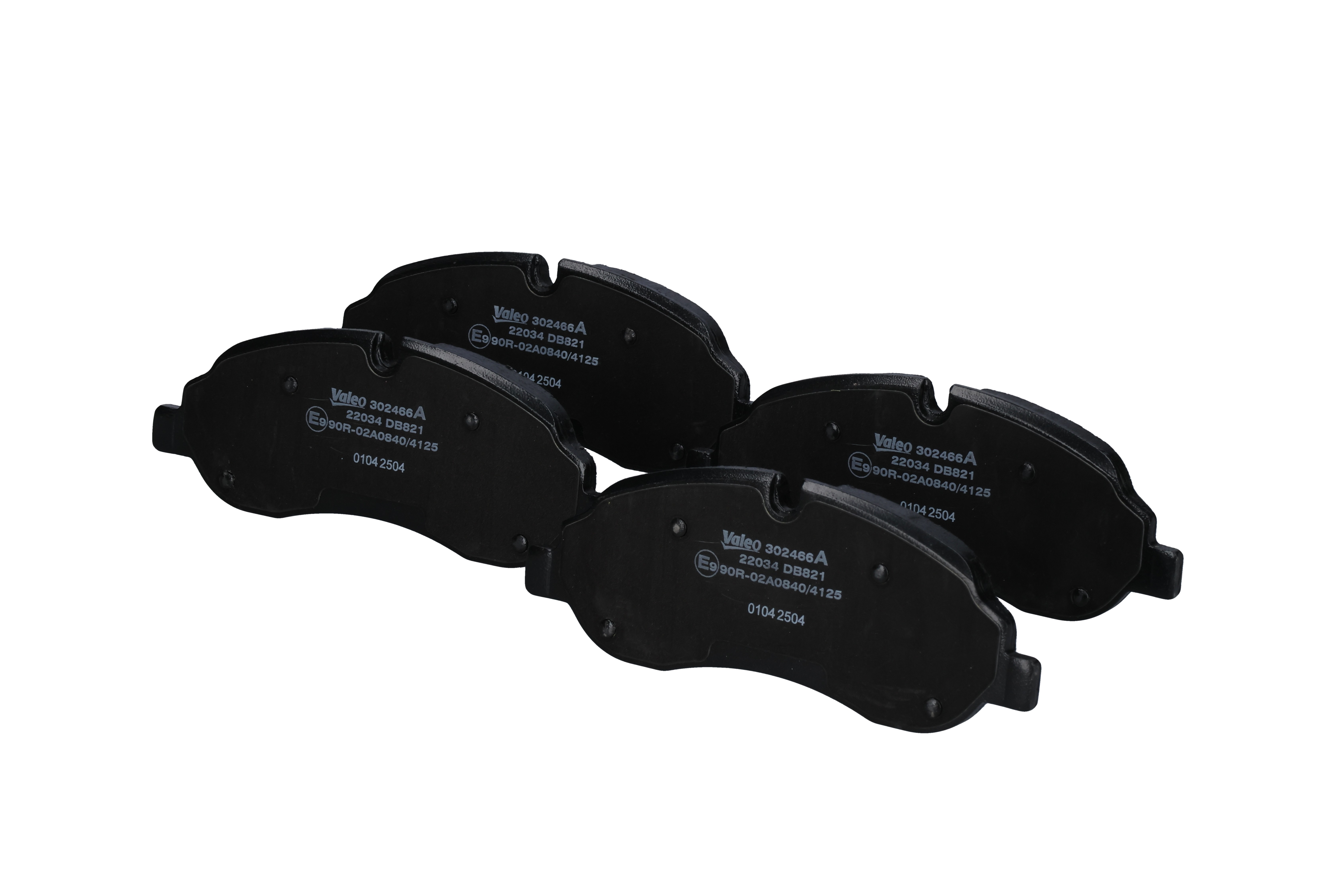 2584851 OE VALEO Pastilhas de travão 302466A