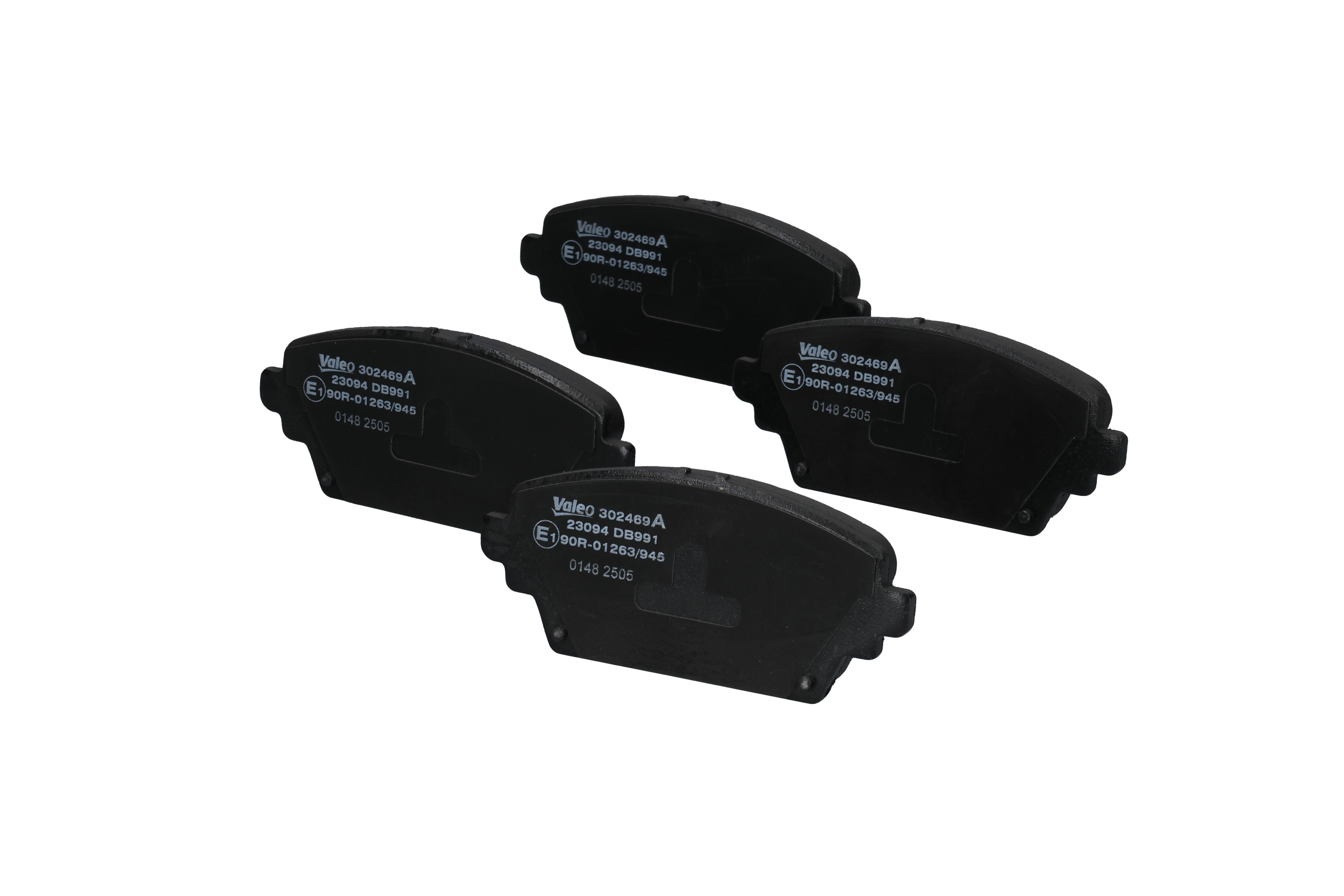 410604U126 OE VALEO Комплект тормозных колодок, дисковый тормоз 302469A