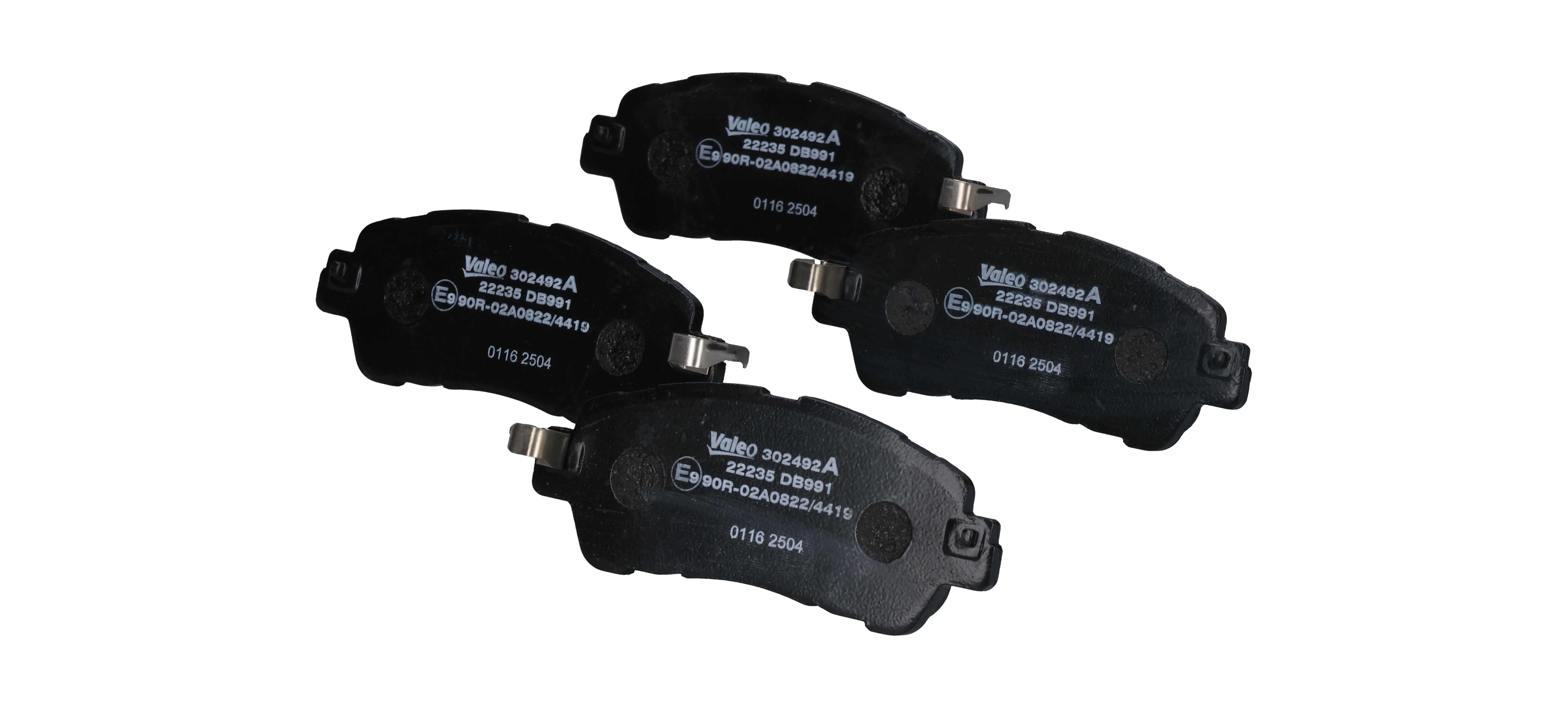 VALEO DHY83328Z Bromsbelägg