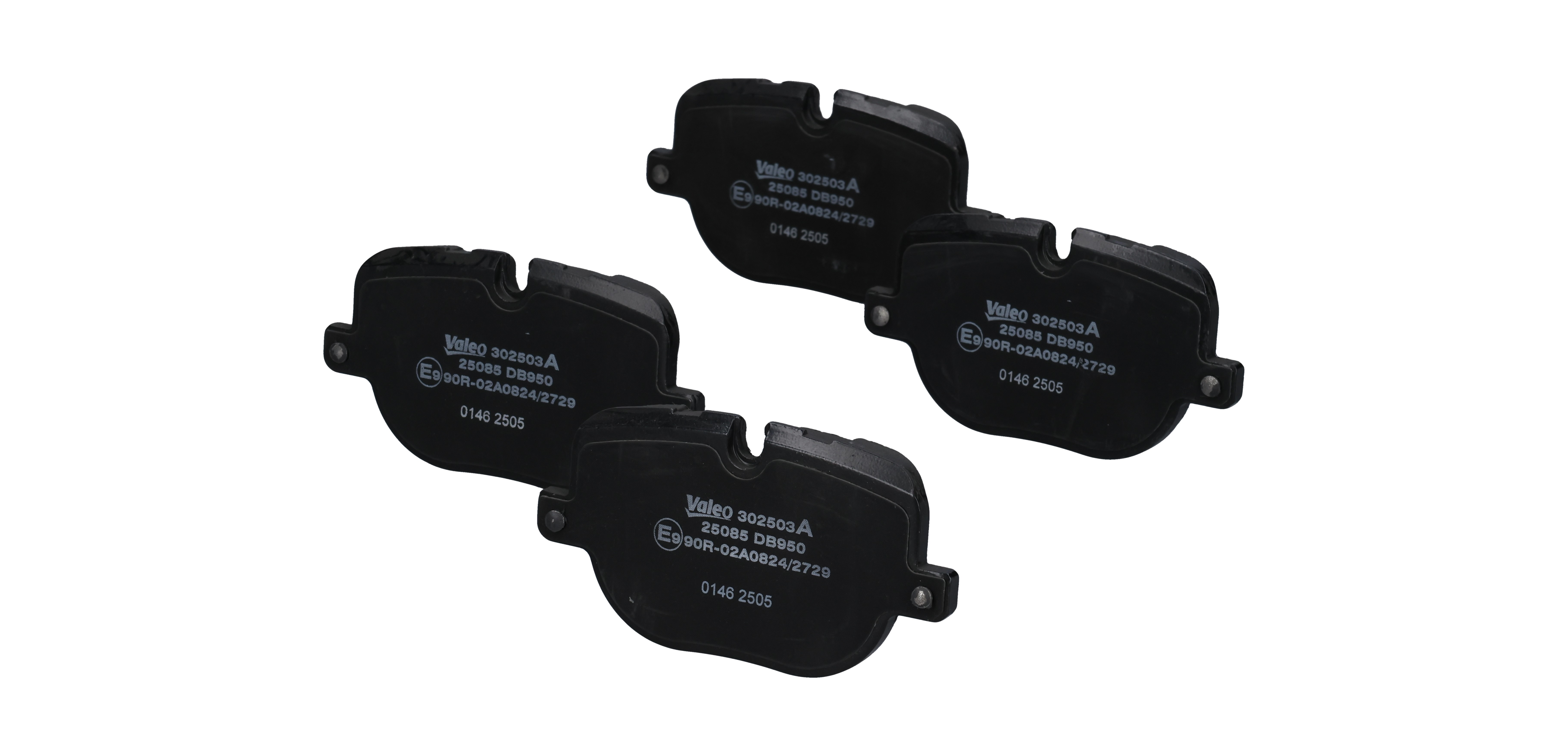 VALEO 302503A Bremsekloss Range Rover III (L322) 5.0 4x4 Bensin 510 hk 2010 pris