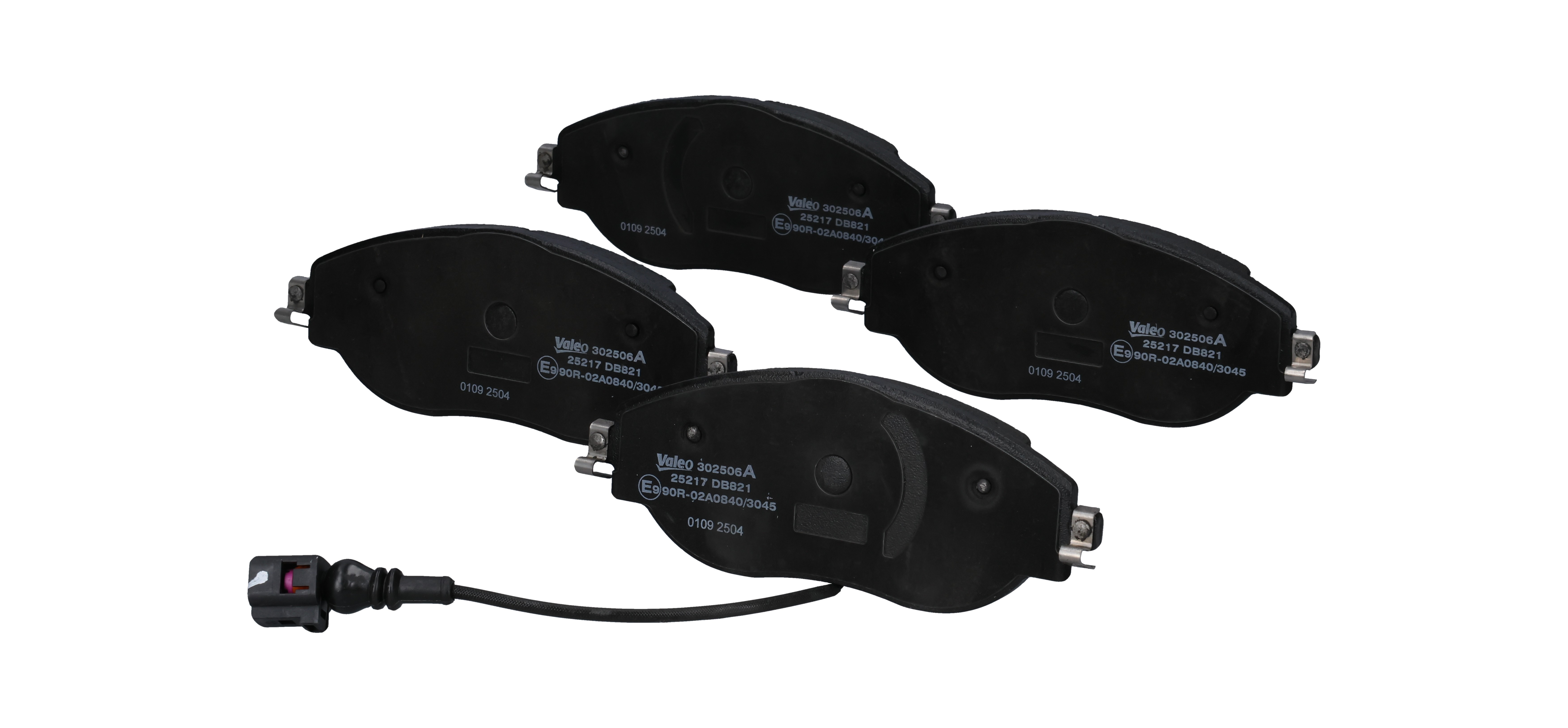 VALEO 3Q0698151B Bromsbelägg