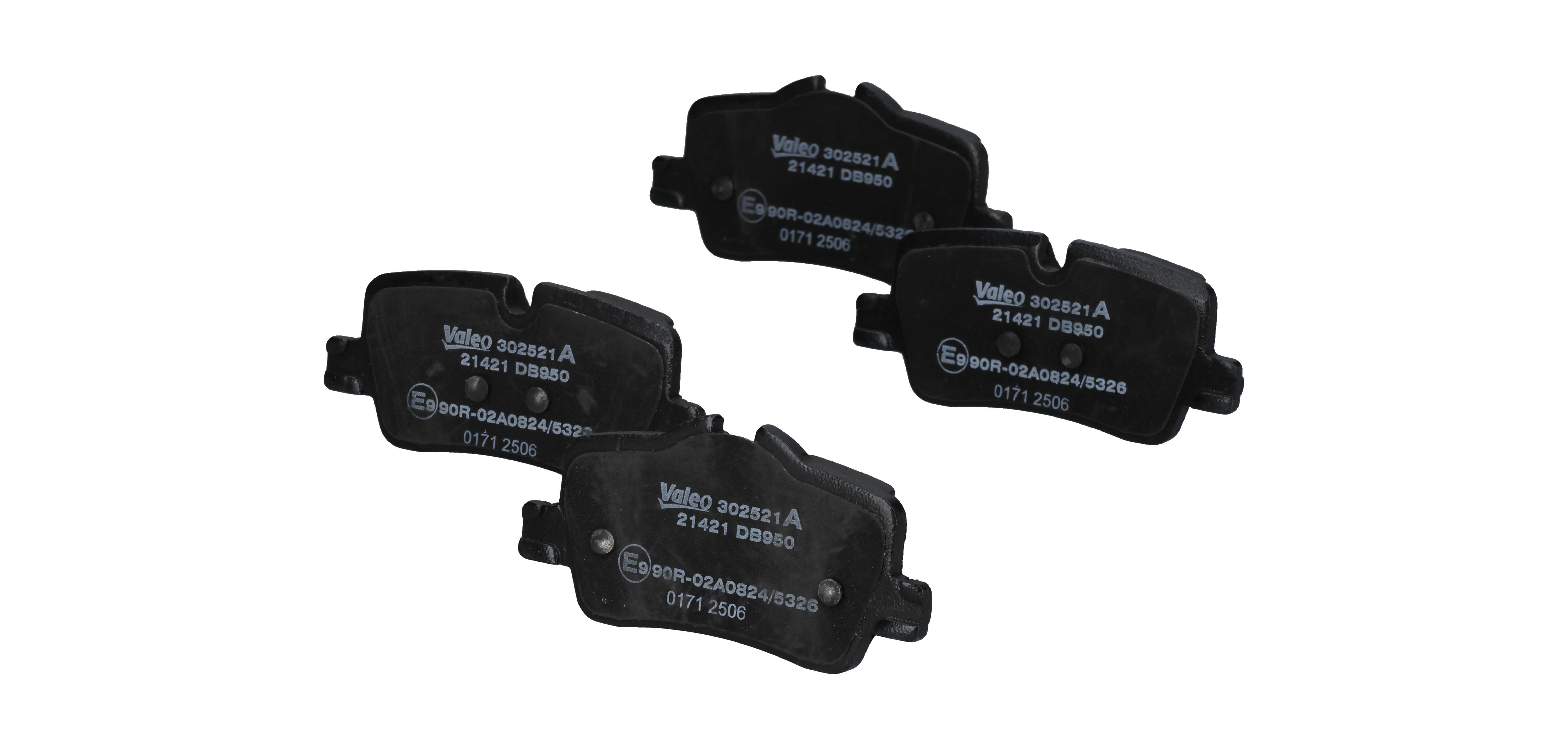 6888825 OE VALEO Plaquettes de frein 302521A