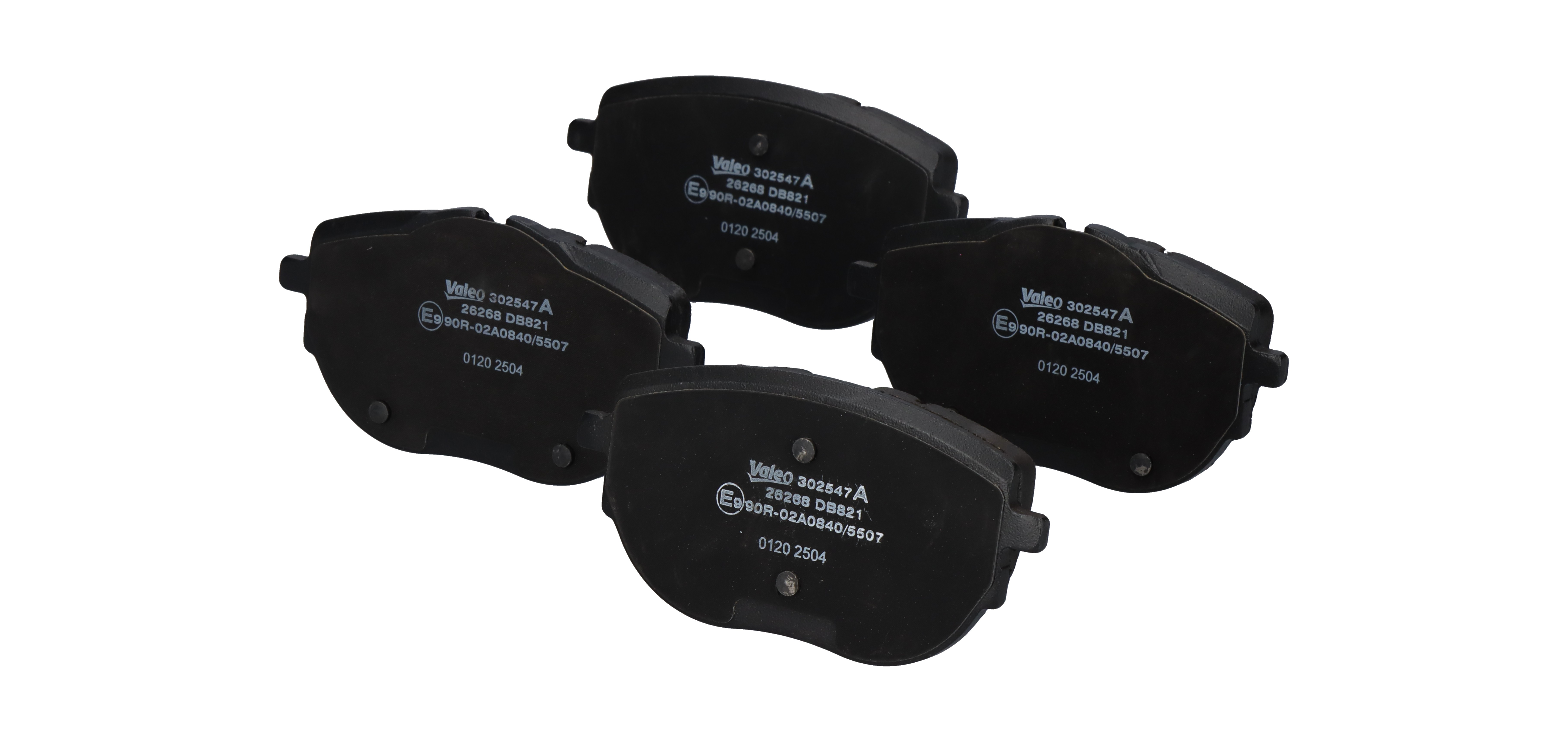 VALEO 7LA698151D Jarrupalat, levyjarru 302547A