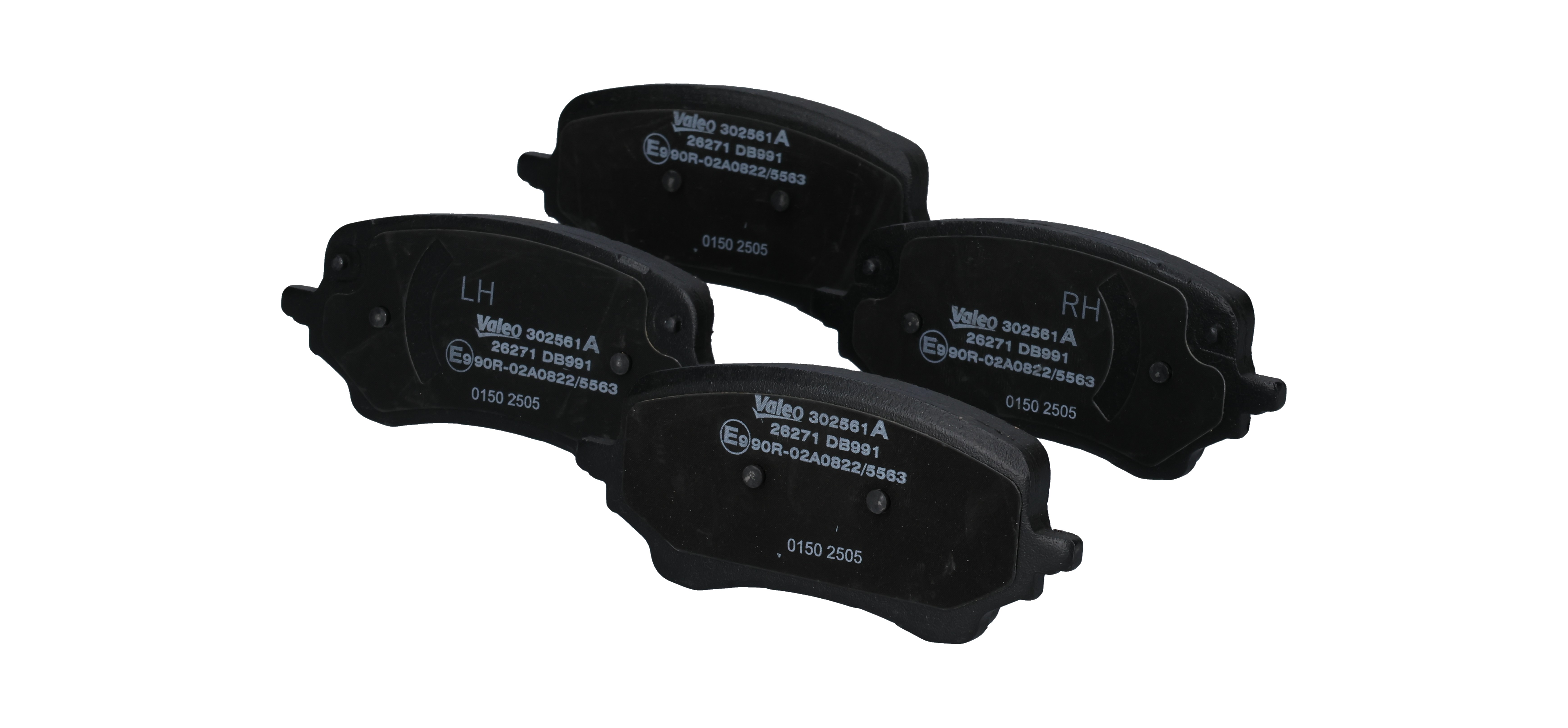VALEO Bromsbelägg 302561A