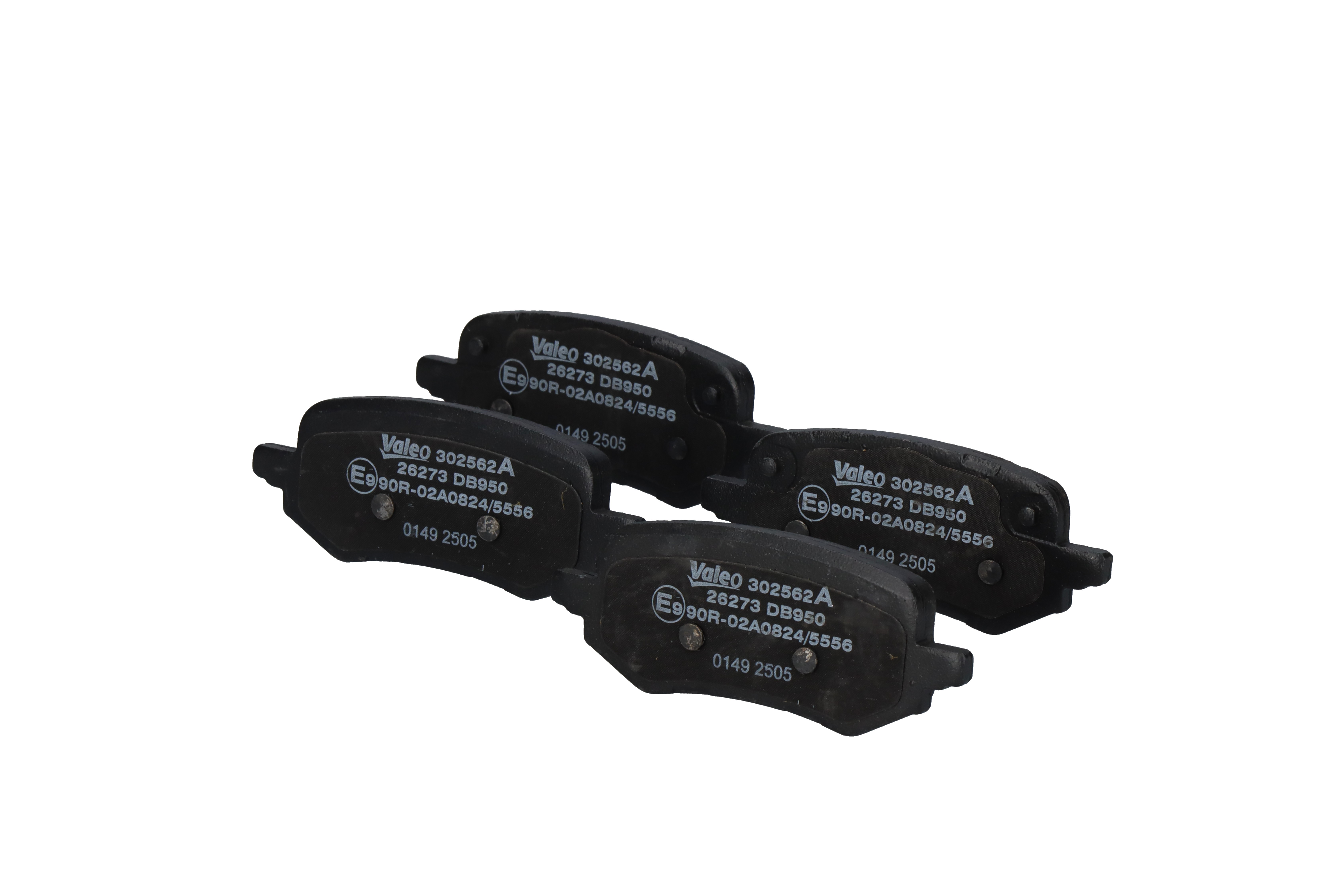 2551324 OE VALEO Pastilhas de travão 302562A