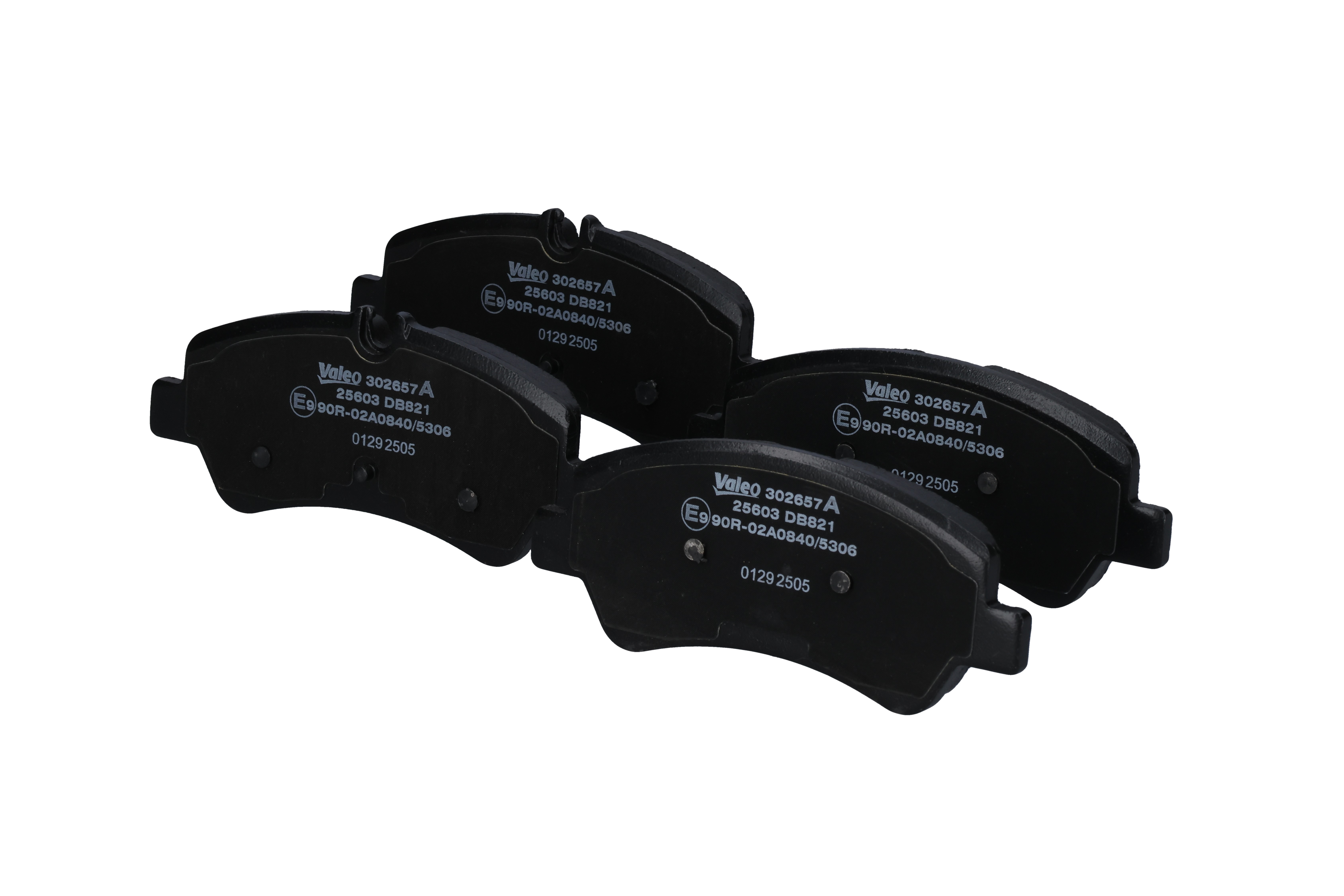 2480690 OE VALEO Pastilhas de travão 302657A