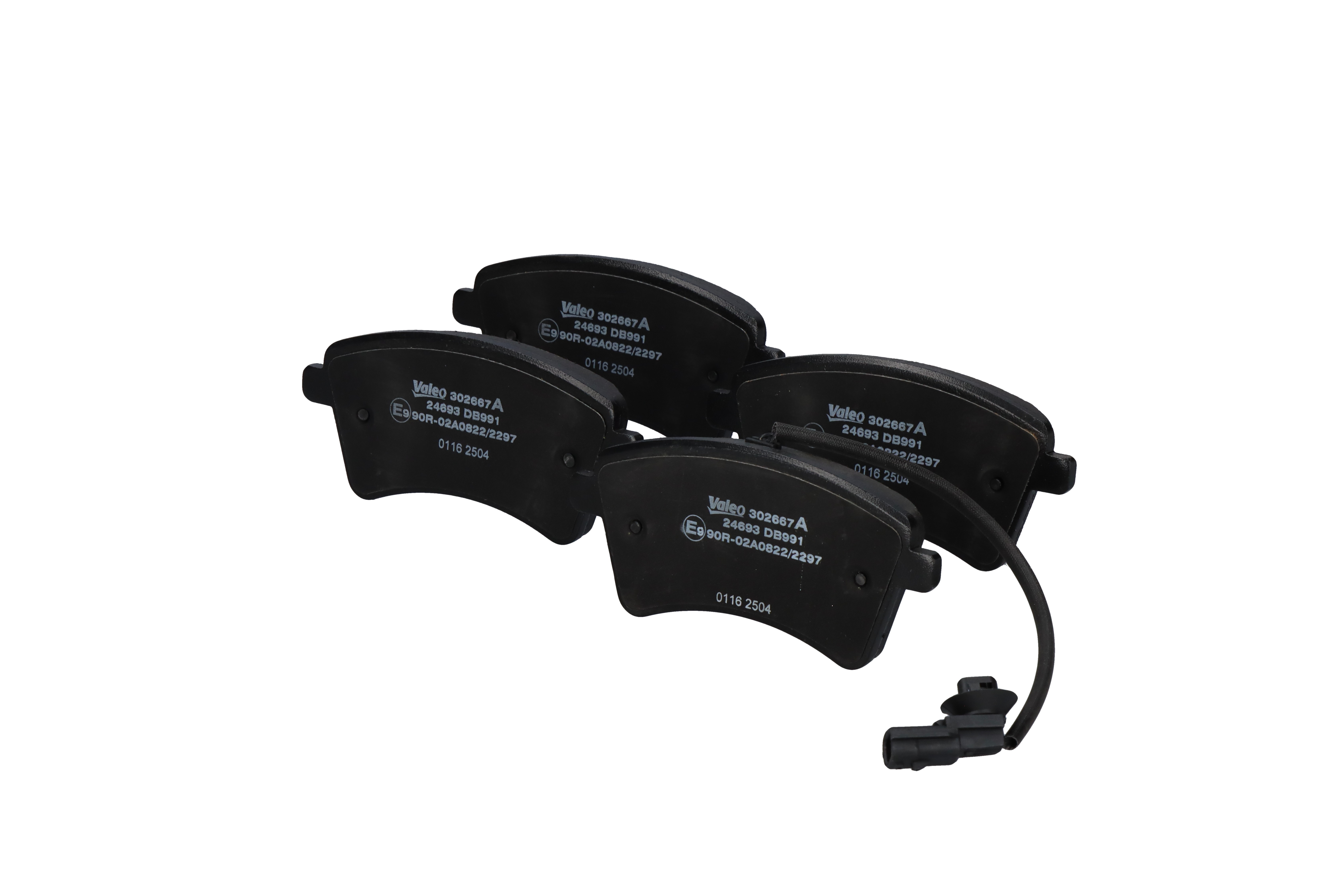 VALEO 302667A Takajarrupalat ja etujarrupalat NISSAN NV250 Van (X61) dCi 80 Diesel 80 hv 2019