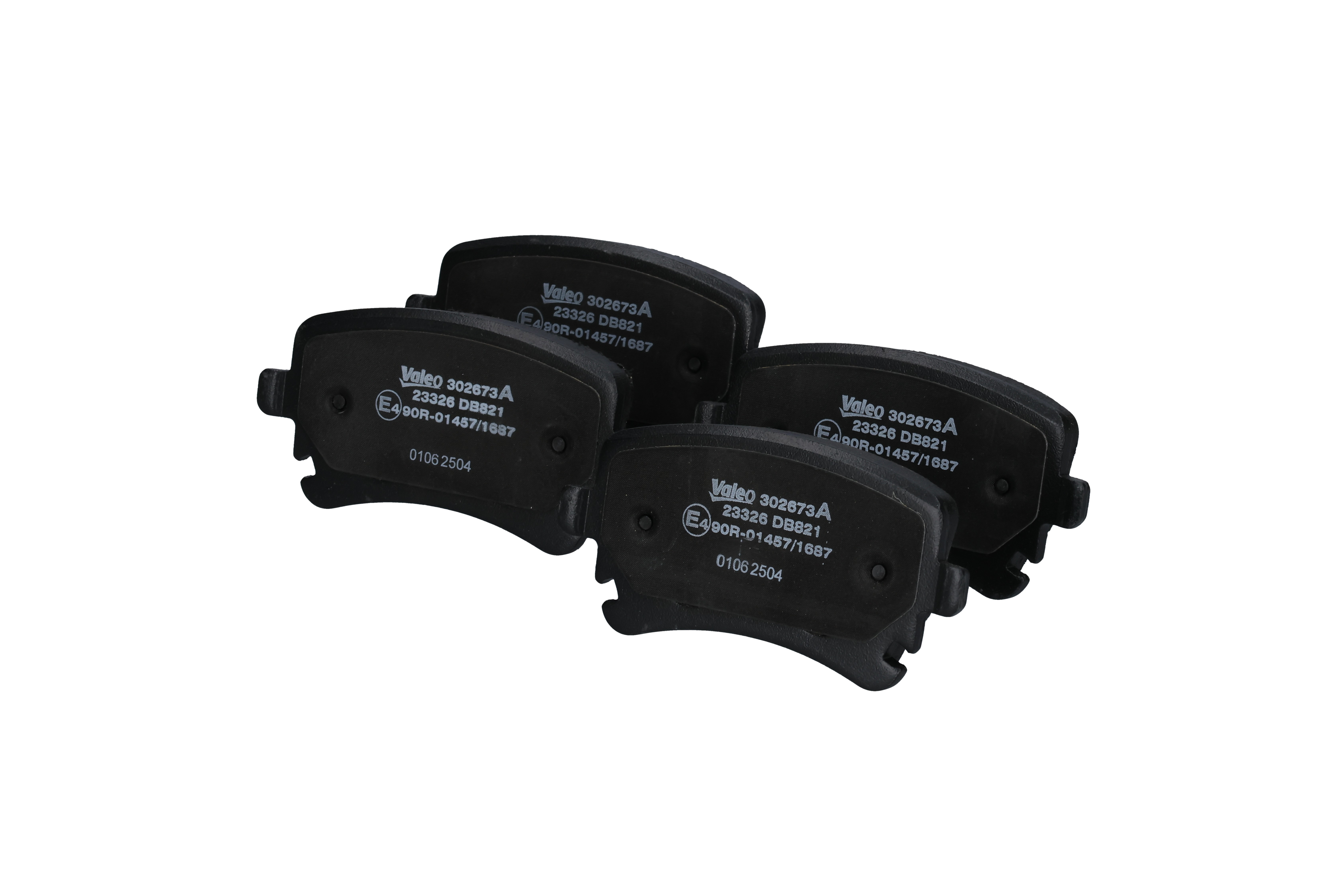 VALEO 7H0698451C Bromsbelägg