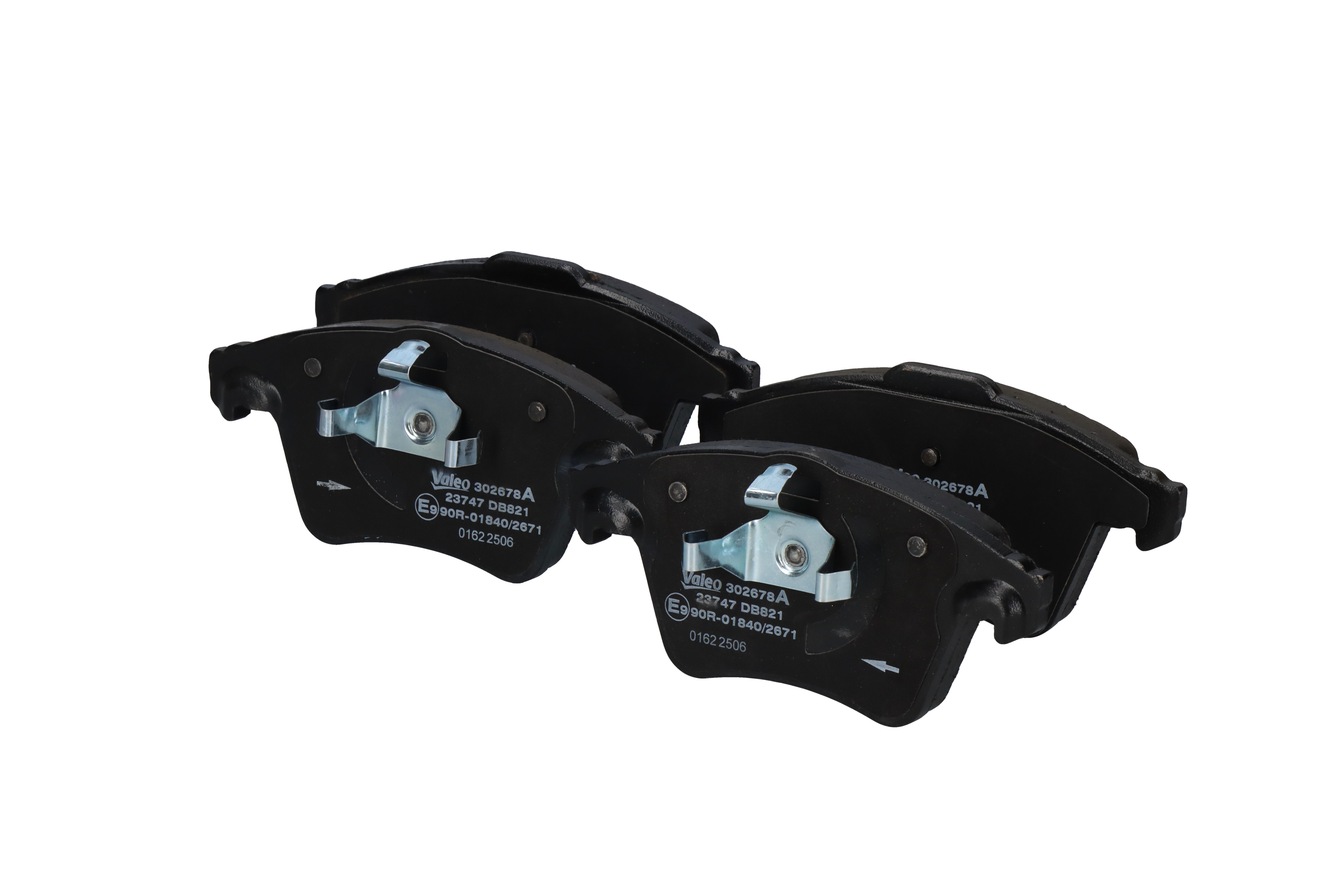 Juego de pastillas de freno 7H0698151C VALEO 302678A