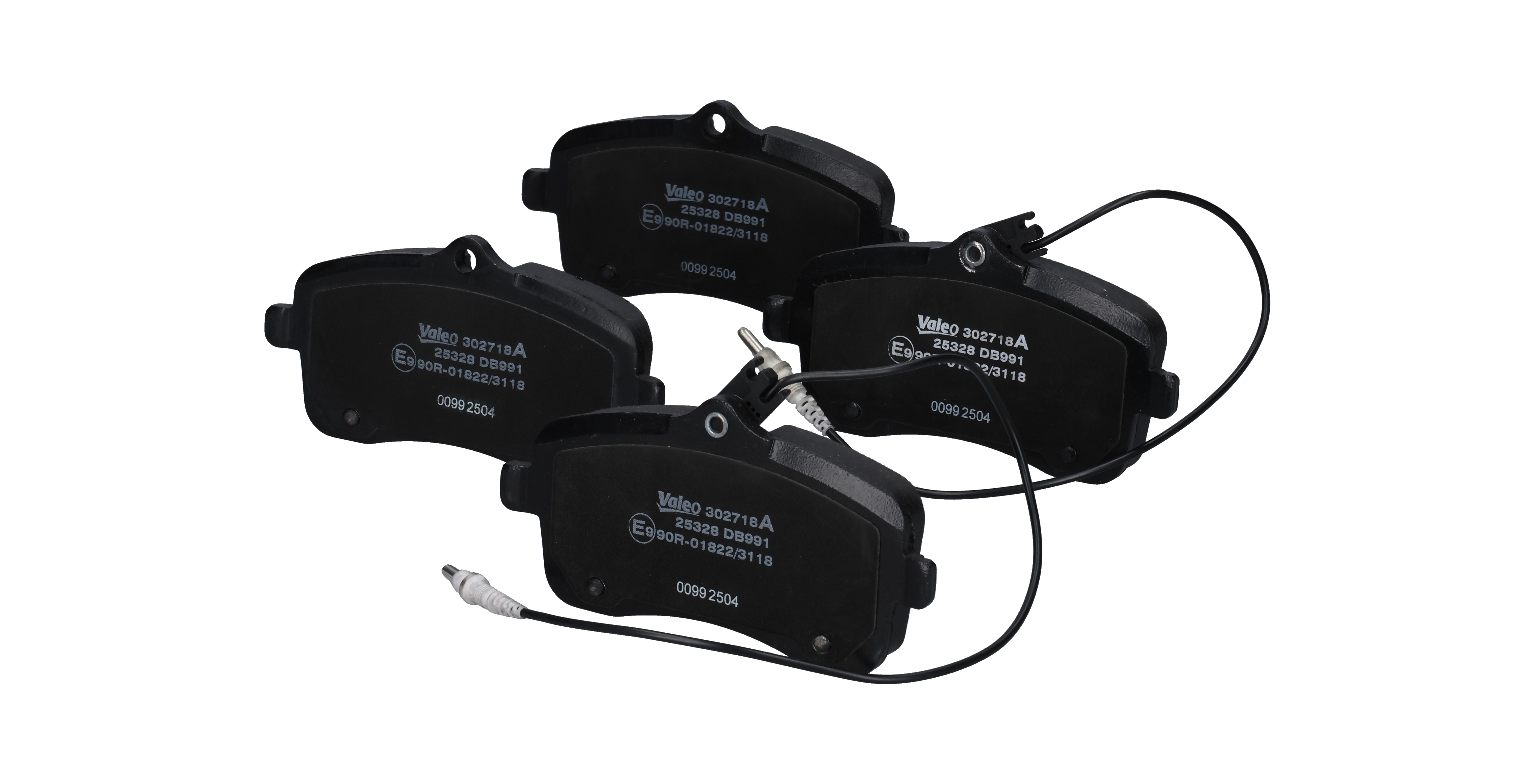 425478 OE VALEO Bremsbeläge 302718A