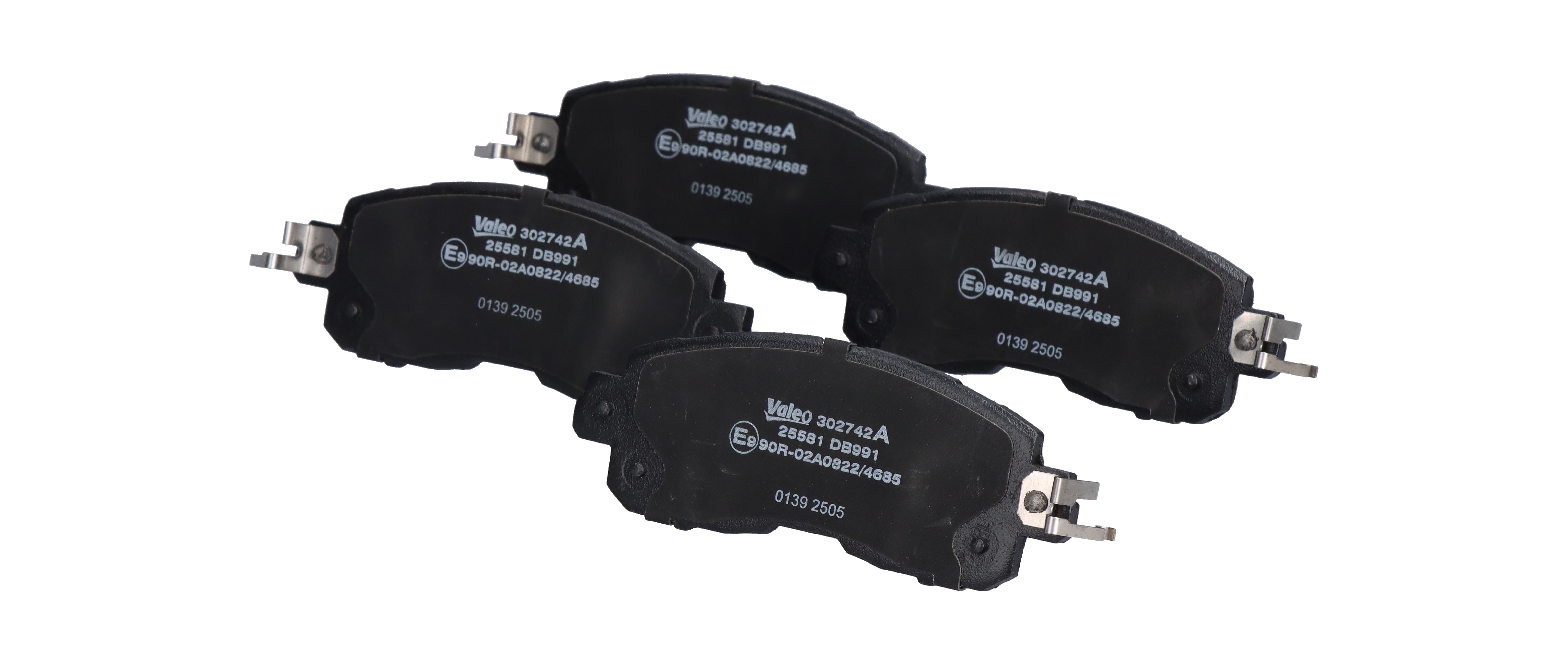 D10603TS0A OE VALEO Kit pastiglie freni 302742A