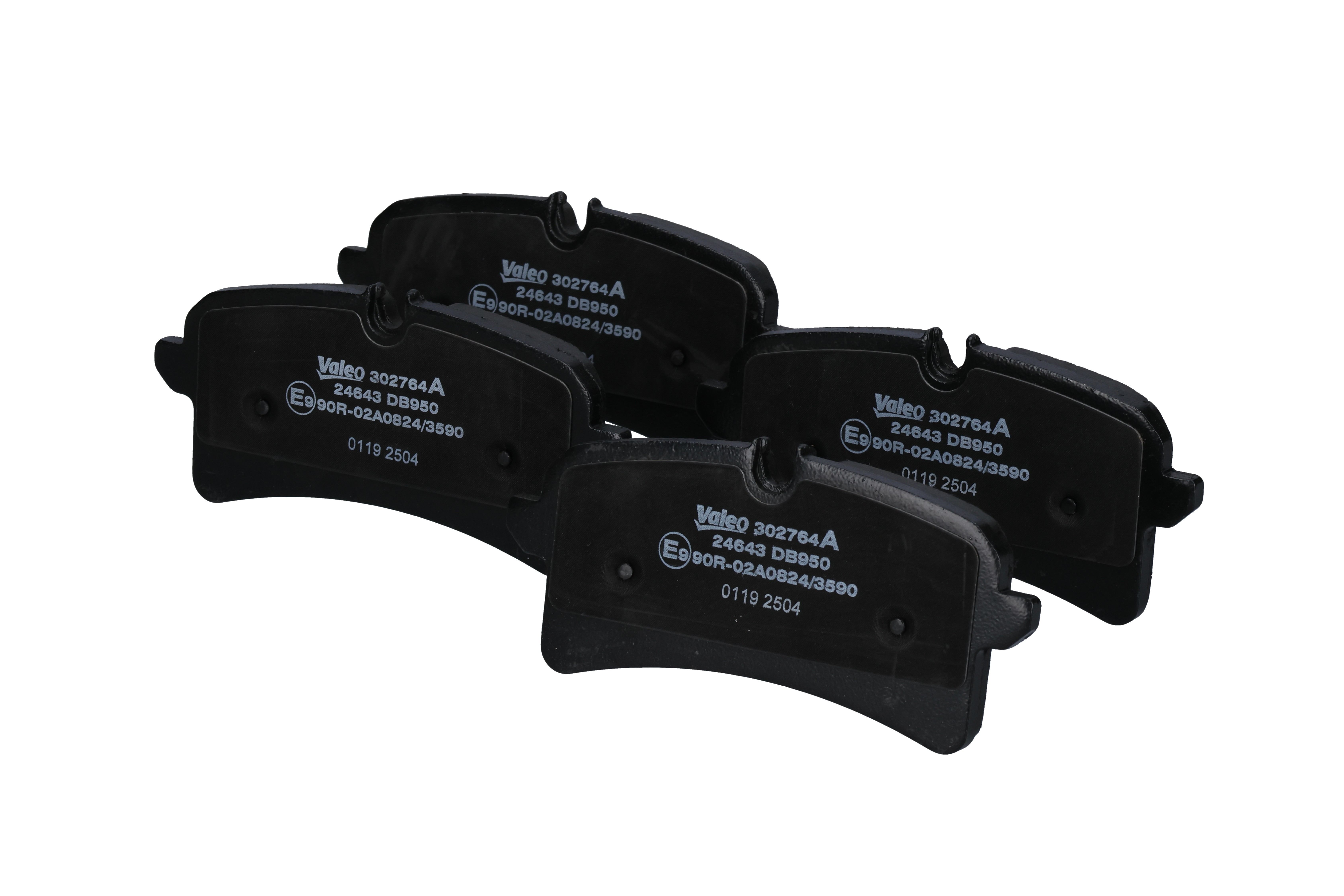 4H6698451 OE VALEO Pastilhas de travão 302764A