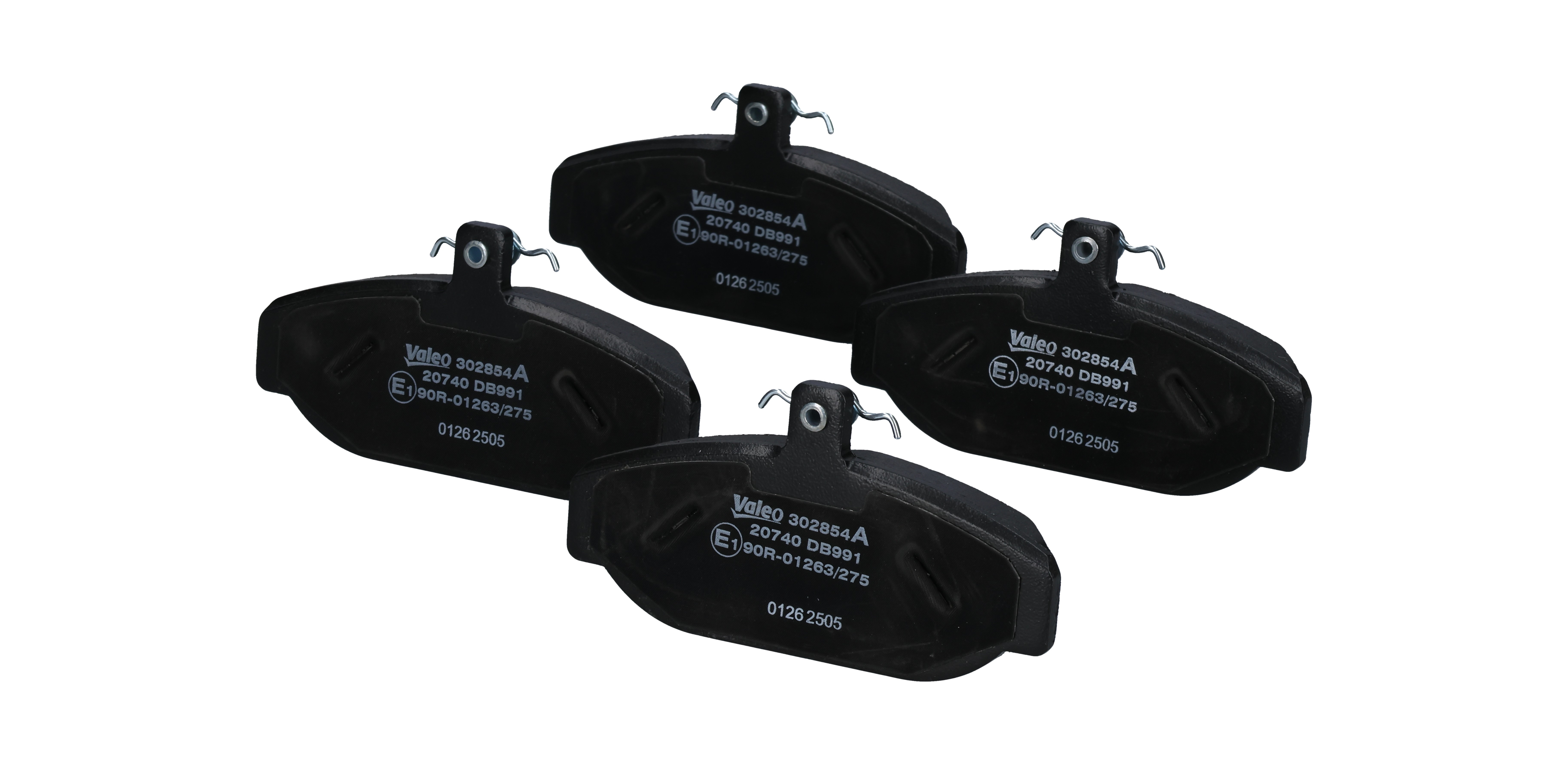 VALEO 302854A Bremseklosser VOLVO 760 Kombi (704, 765) 2.4 TD Interc. Diesel 116 hk 1992 pris