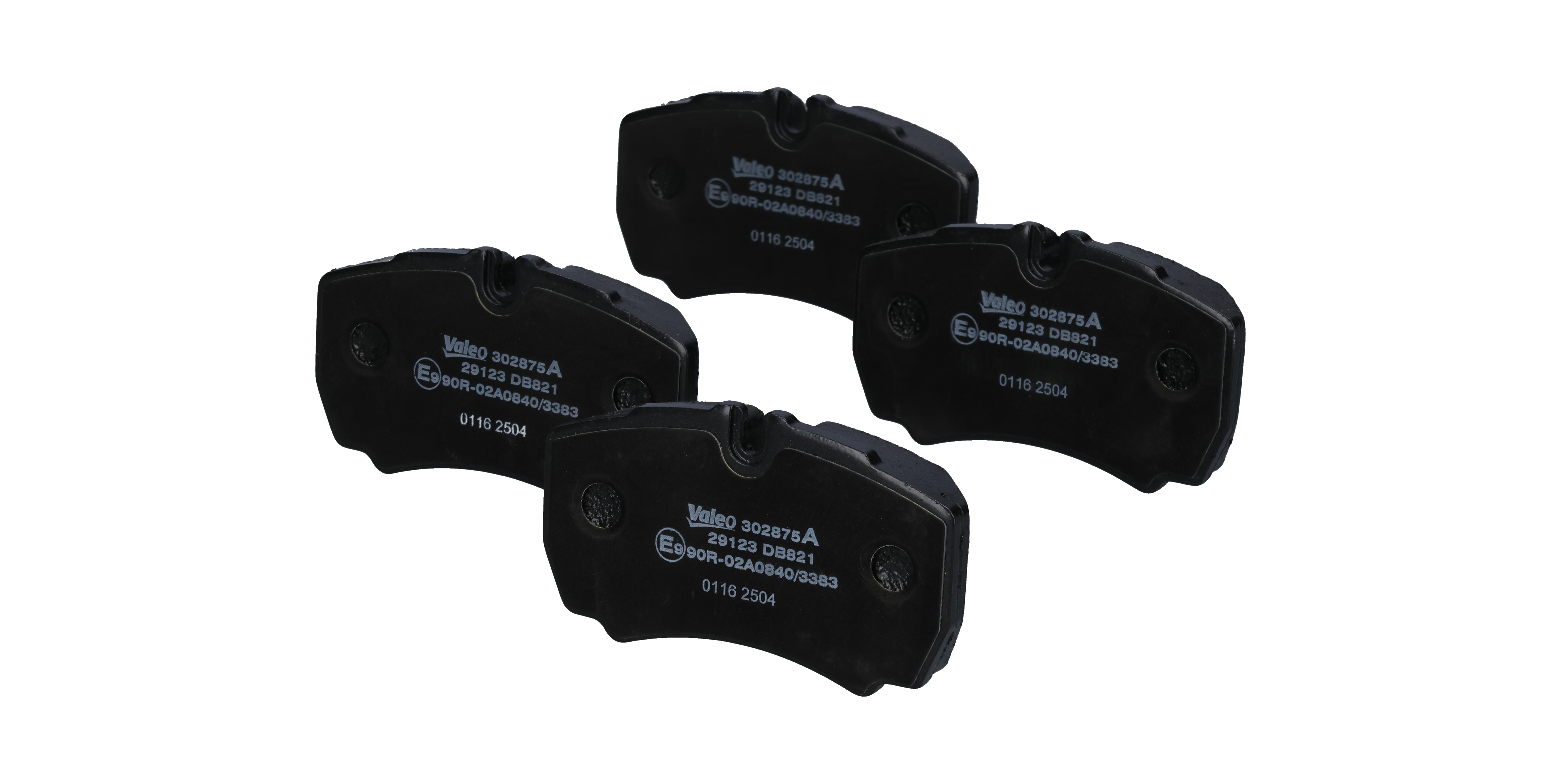 8C1V2M008AA OE VALEO Plaquettes de frein 302875A