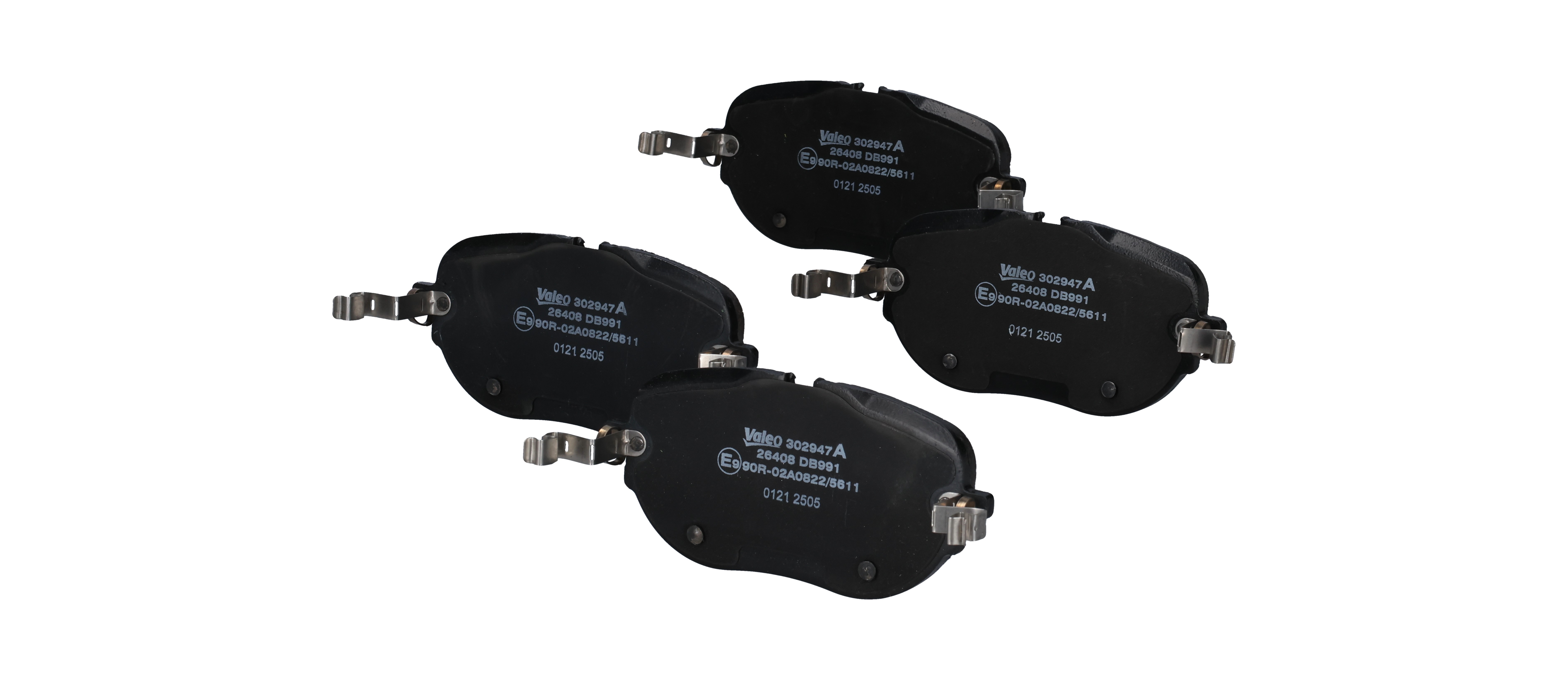 1EA698151 OE VALEO Stabdžių kaladėlės 302947A