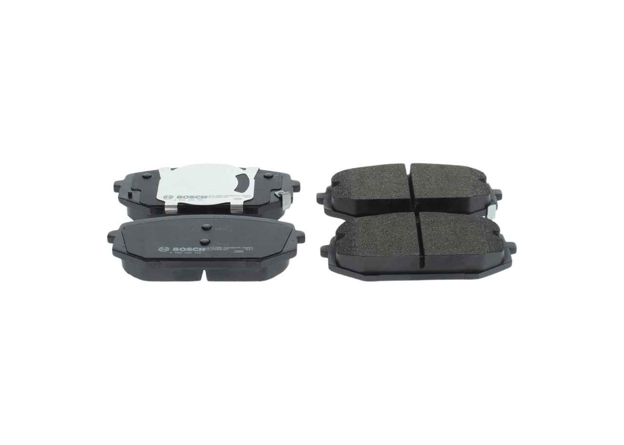 BOSCH 58101R2A10 Jarrupalat, levyjarru 0 986 460 192