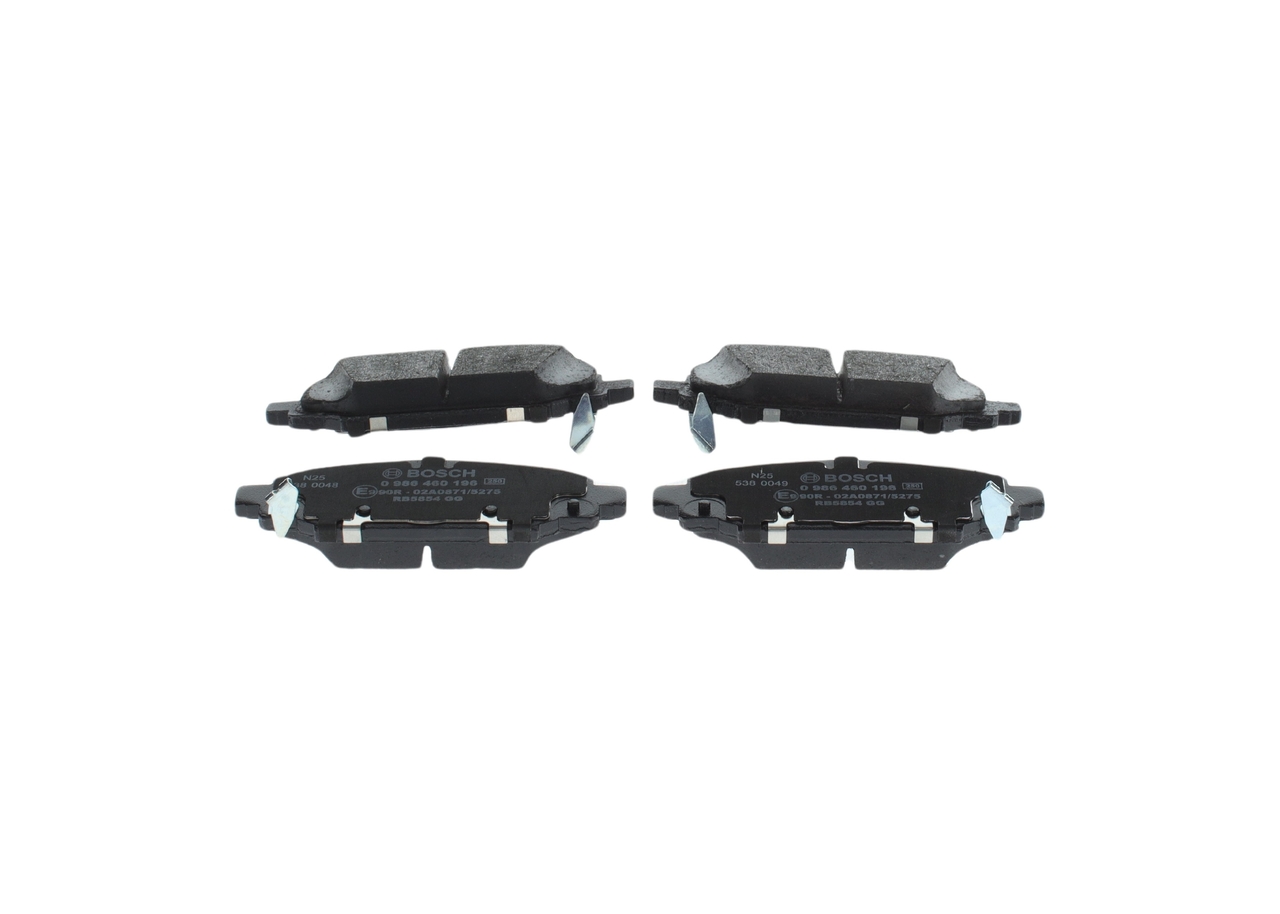 68385238AB OE BOSCH Brake pad set 0 986 460 196