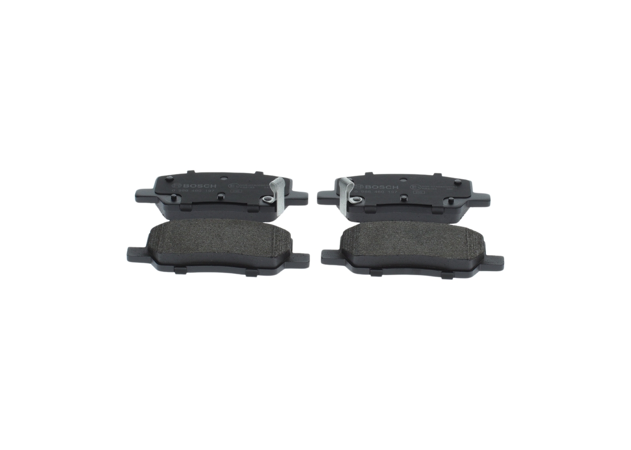 BOSCH 0 986 460 197 Brake pads Model X (5YJX) P100D AWD Electric 772 hp 2016 price