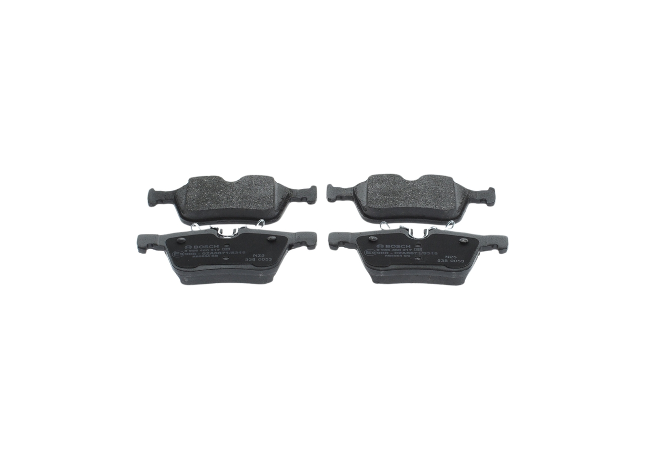 Juego de pastillas de freno T4K17558 BOSCH 0 986 460 217