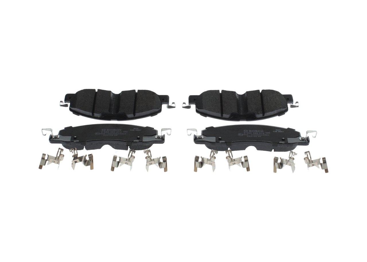 0 986 460 274 BOSCH Bremsbeläge FORD USA MUSTANG