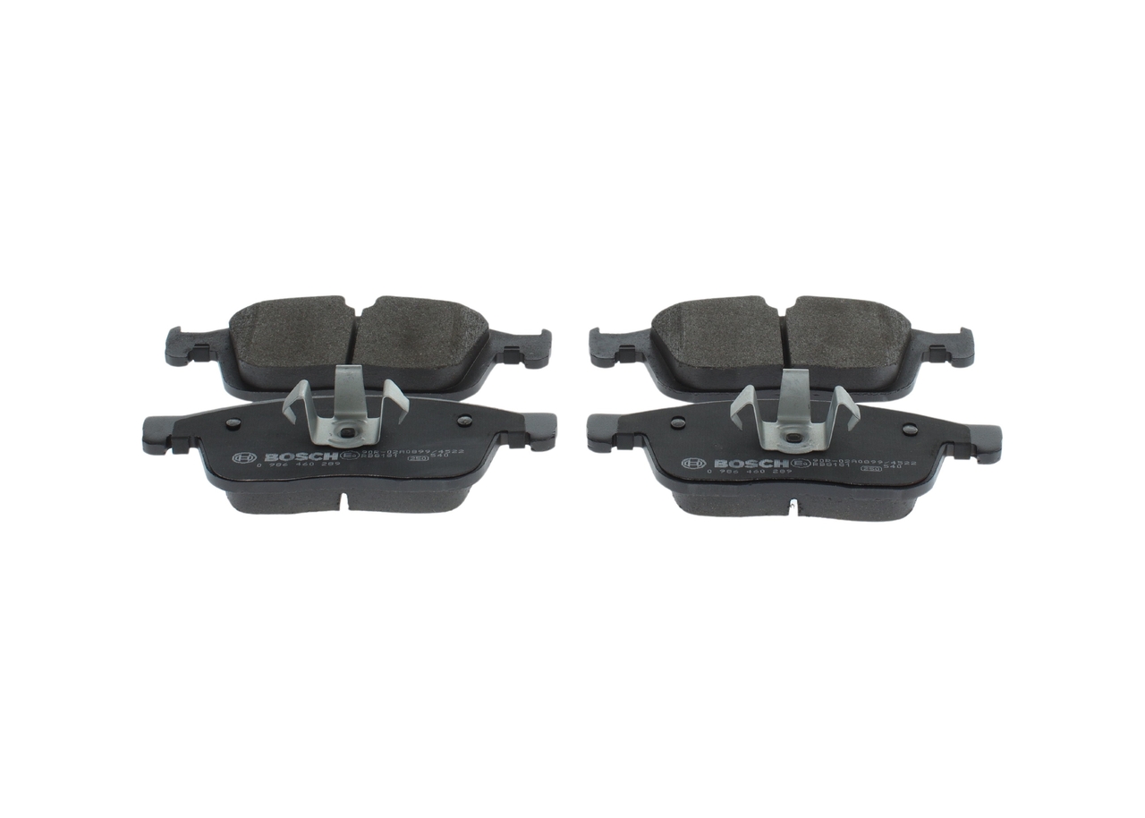 31445986 OE BOSCH Комплект тормозных колодок, дисковый тормоз 0 986 460 289