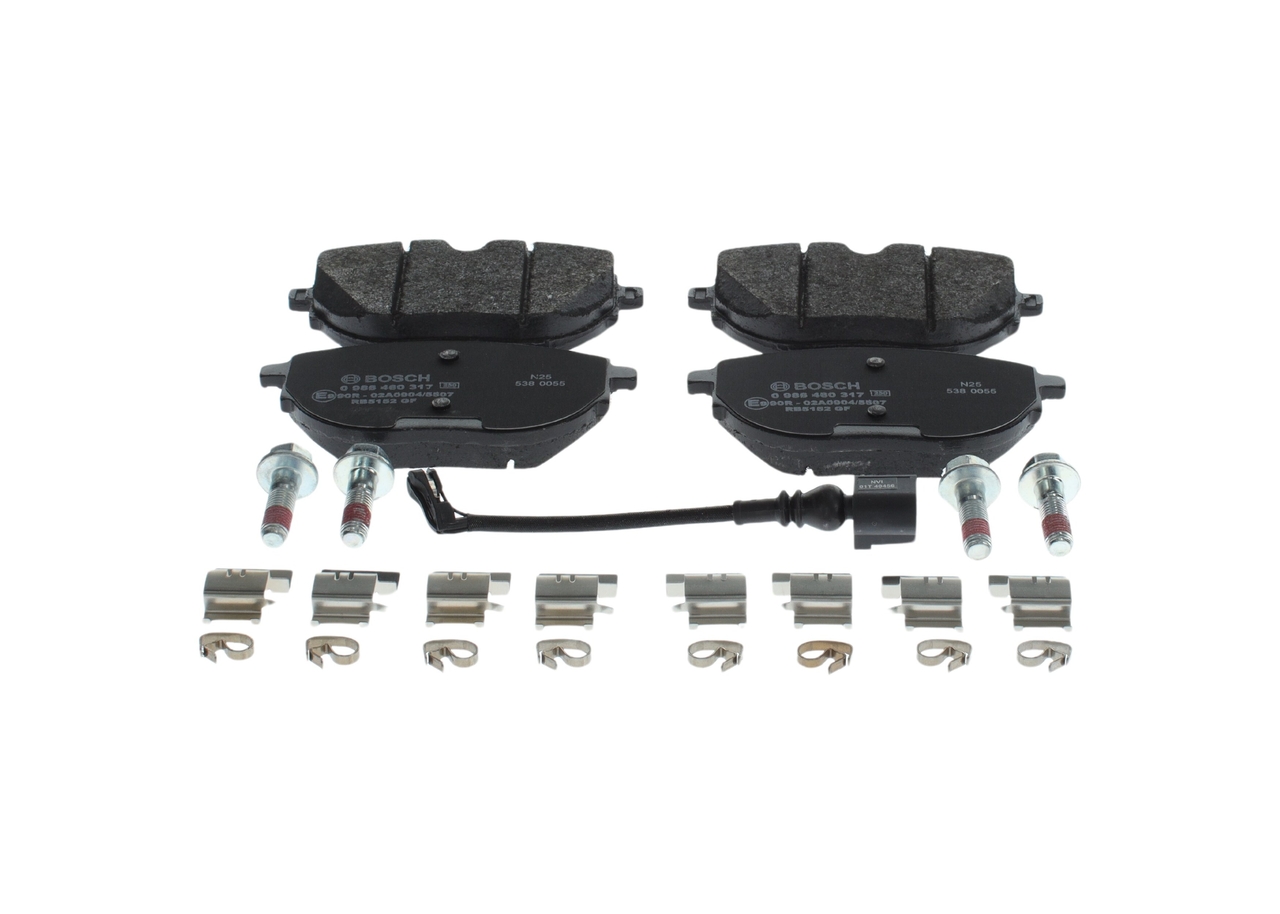 7LA698151B OE BOSCH Brake pad set 0 986 460 317