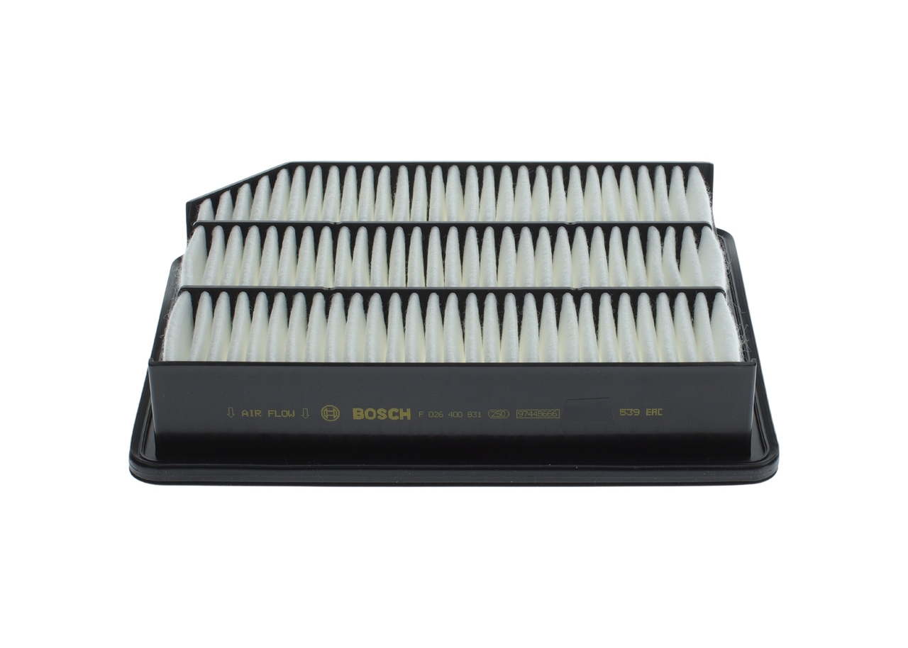 BOSCH F 026 400 831 SSANGYONG REXTON Luftfilter pris