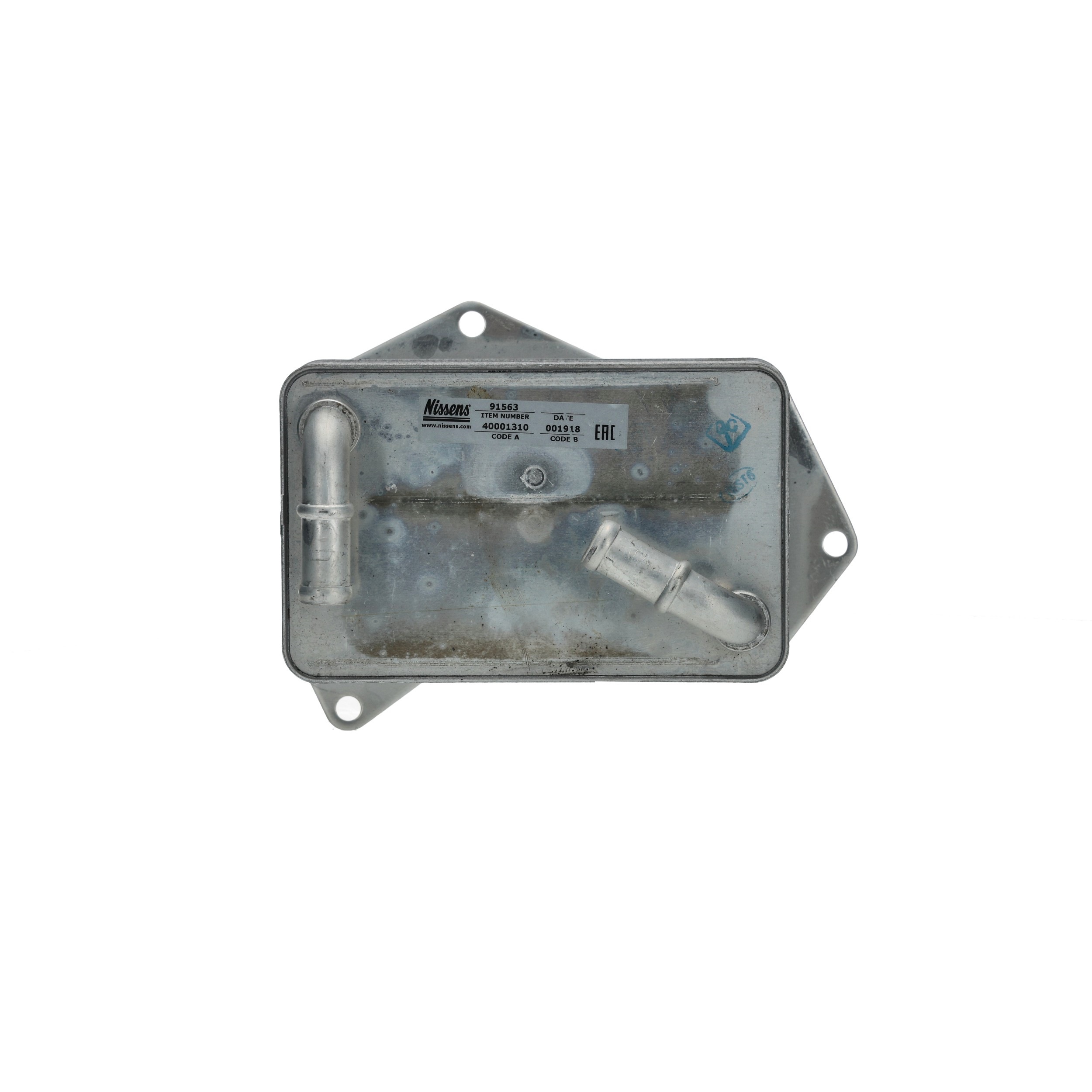 NISSENS 91563 Automat oilekøler Audi A4 B8 8K5 2.0 TFSI flexible fuel Benzin/Ethanol 180 HK 2013 pris